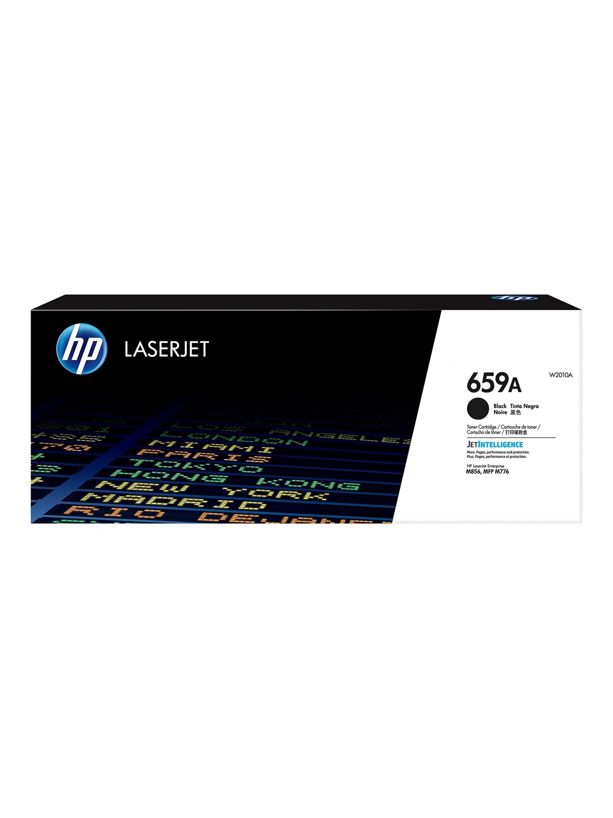 HP 659A / W2010A Black Toner, Printerpatron Og Toner
