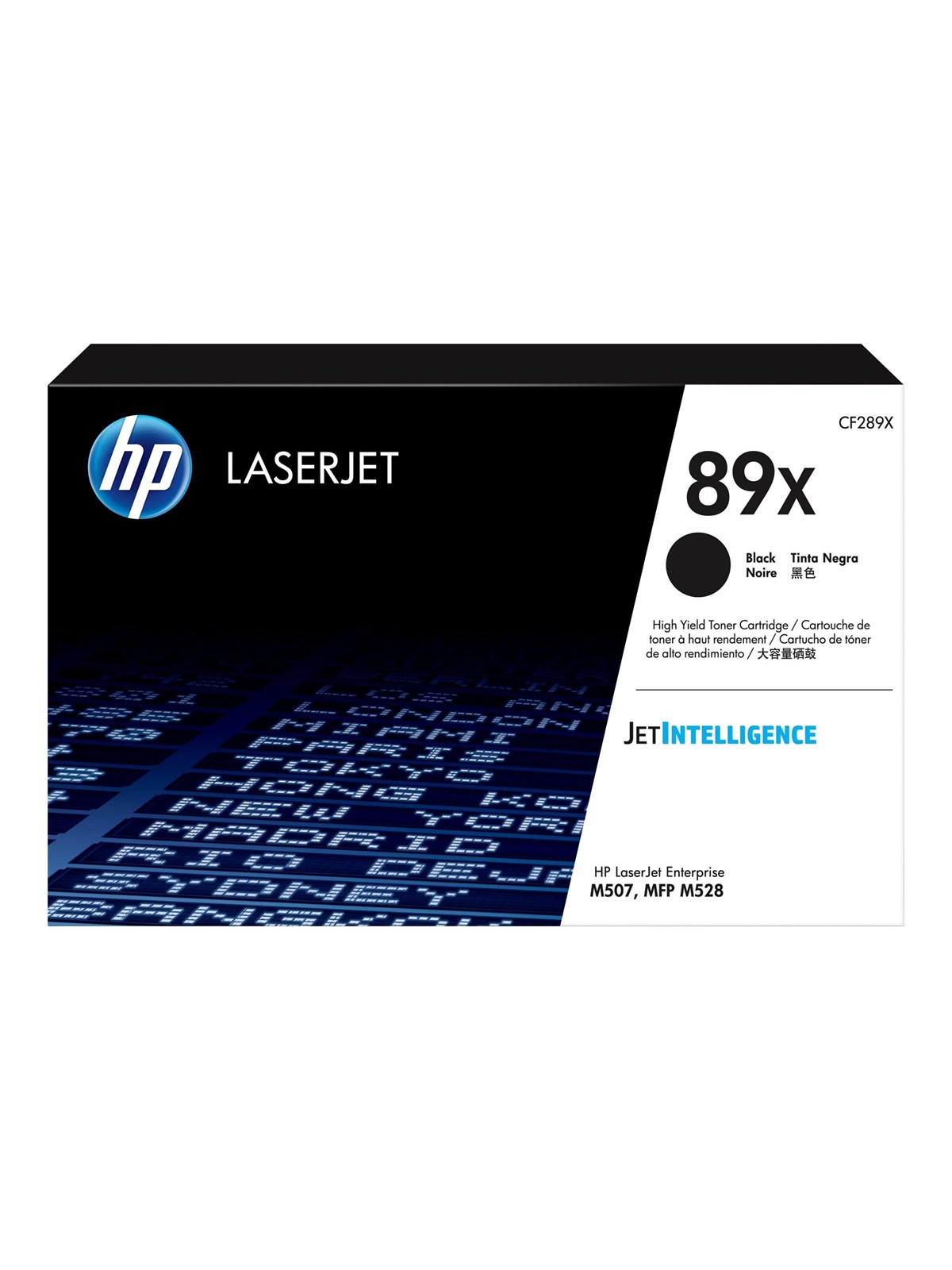 HP 89X / CF289X - High Capacity - Black Toner, Printerpatron Og Toner