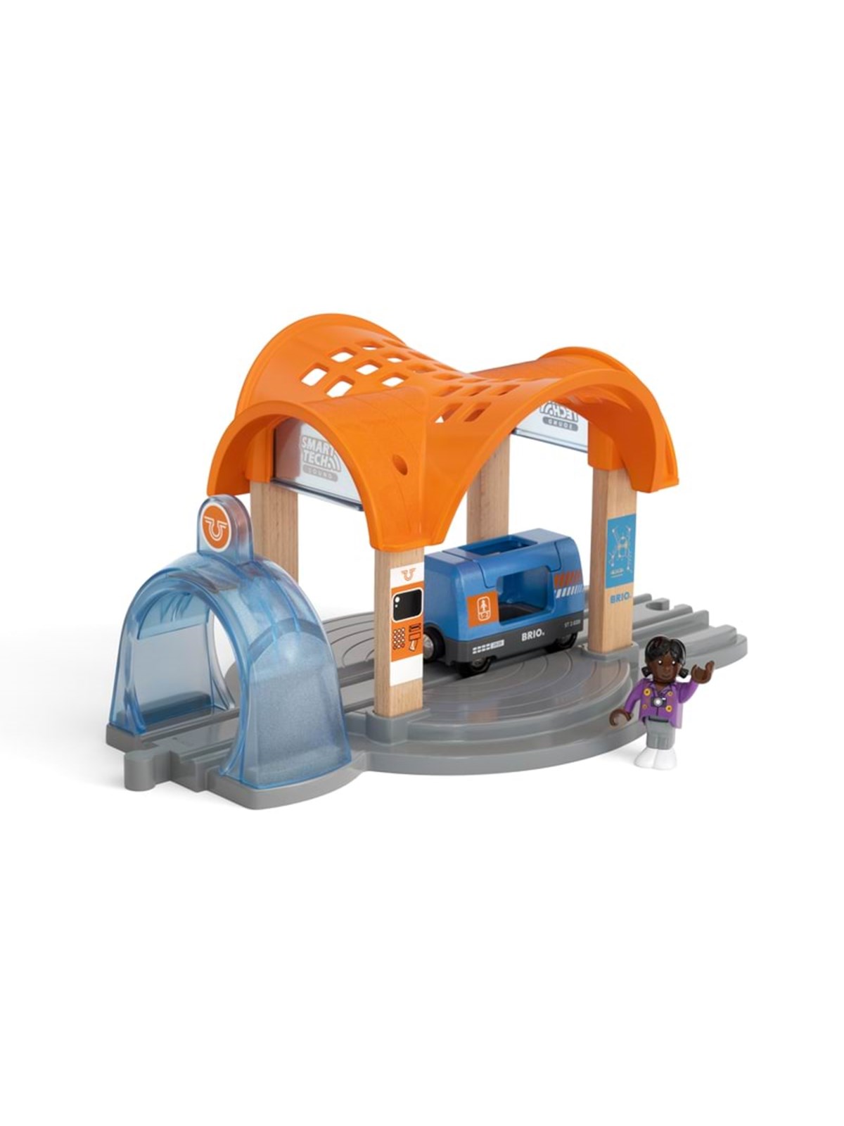 Brio 33973 Smart Tech Sound Action tunnel station, Brio Tog