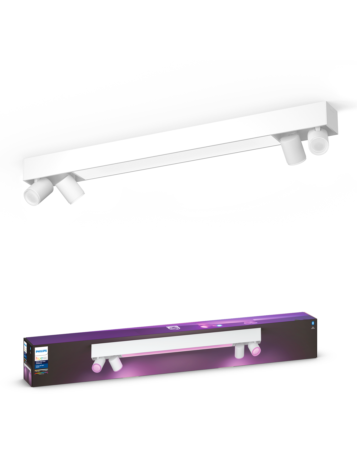 Philips Hue Centris 4x5.7W Spots - Hvid, Smart Home