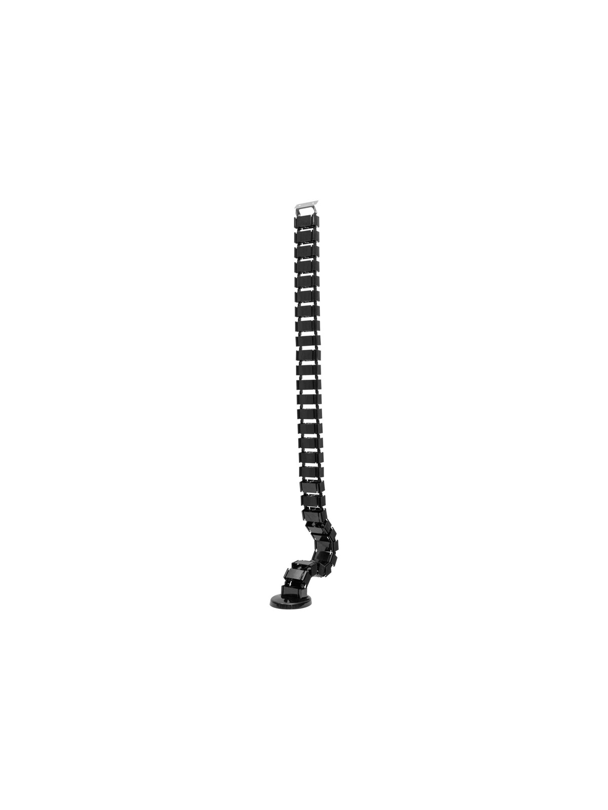 Deltaco Office Spine Cable Organizer & Hider black, Kabel Organisering