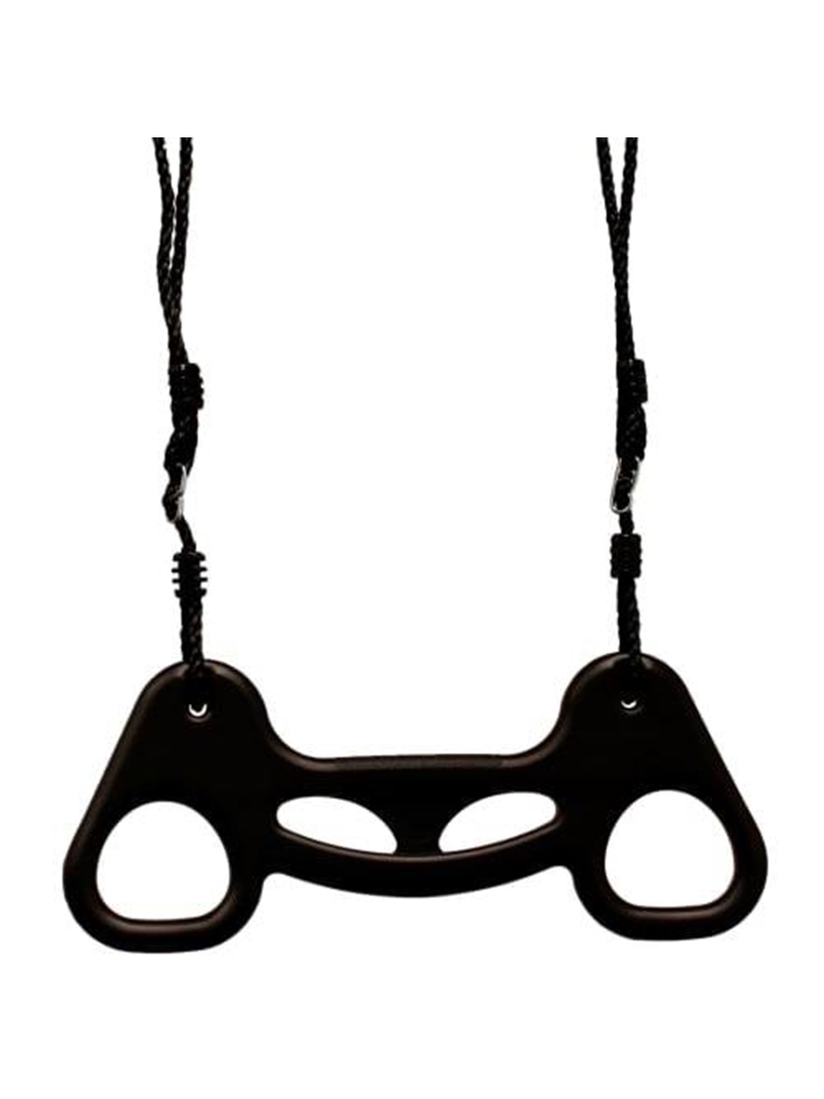 Nordic Play Trapezgynge sort m/ sort reb, Udendørsleg