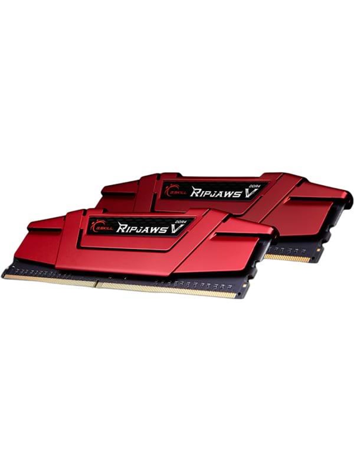 G.Skill Ripjaws V DDR4-2666 - 32GB - CL19 - Dual Channel (2 pcs) - Intel XMP - Rød