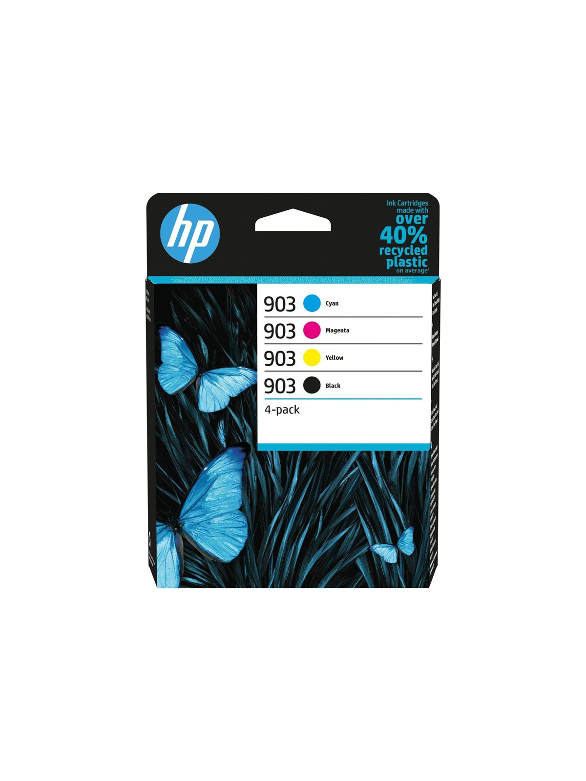 HP 903 / 6ZC73æ 4-Pack (Black Yellow Cyan Magenta) Ink, Printerpatron Og Toner