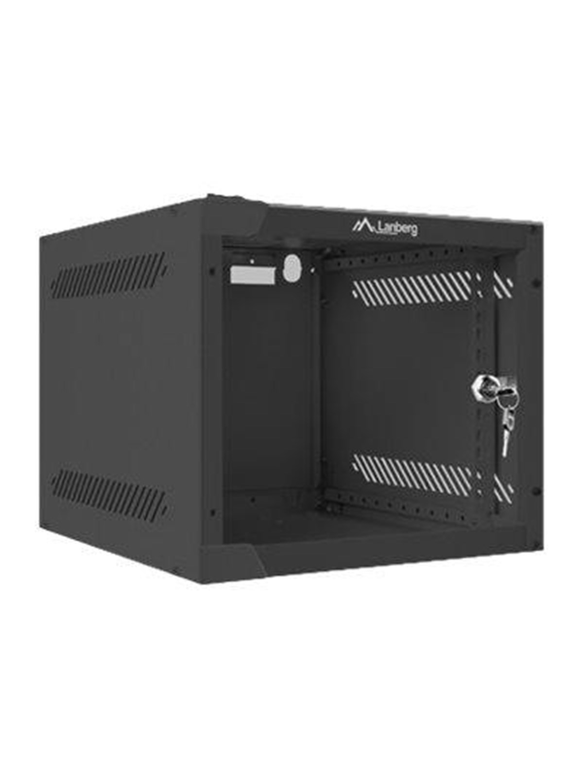 Lanberg WF10-2304-10B - 4U - Wall Mount Rack Cabinet, Rackskab
