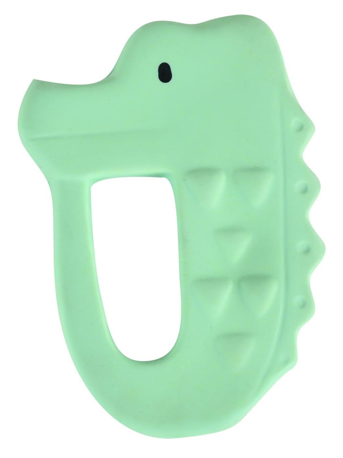 Tikiri Rubber Crocodile Teether, Babylegetøj
