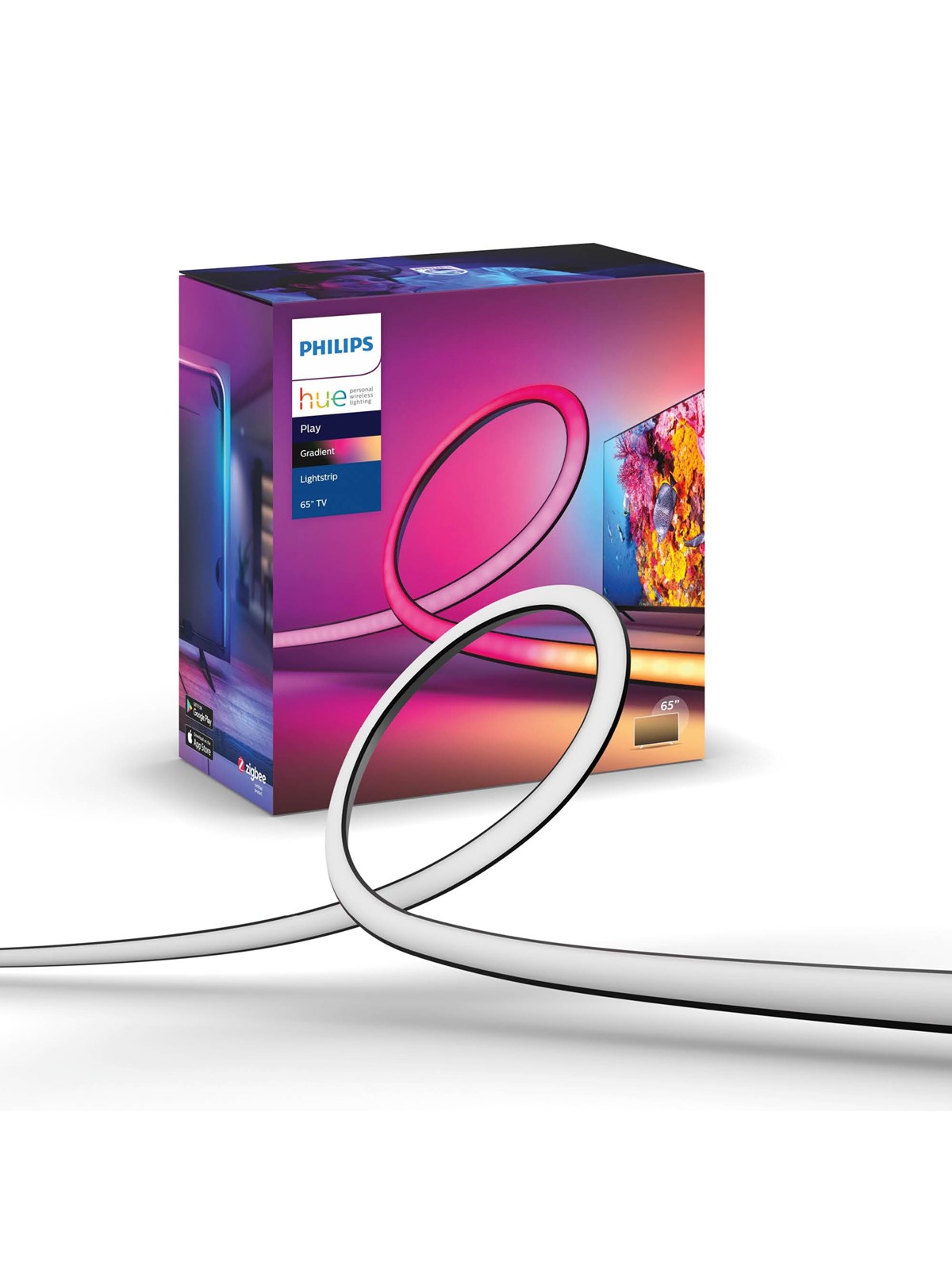 Philips Hue Play Gradient Lightstrip TV 65", Smart Home