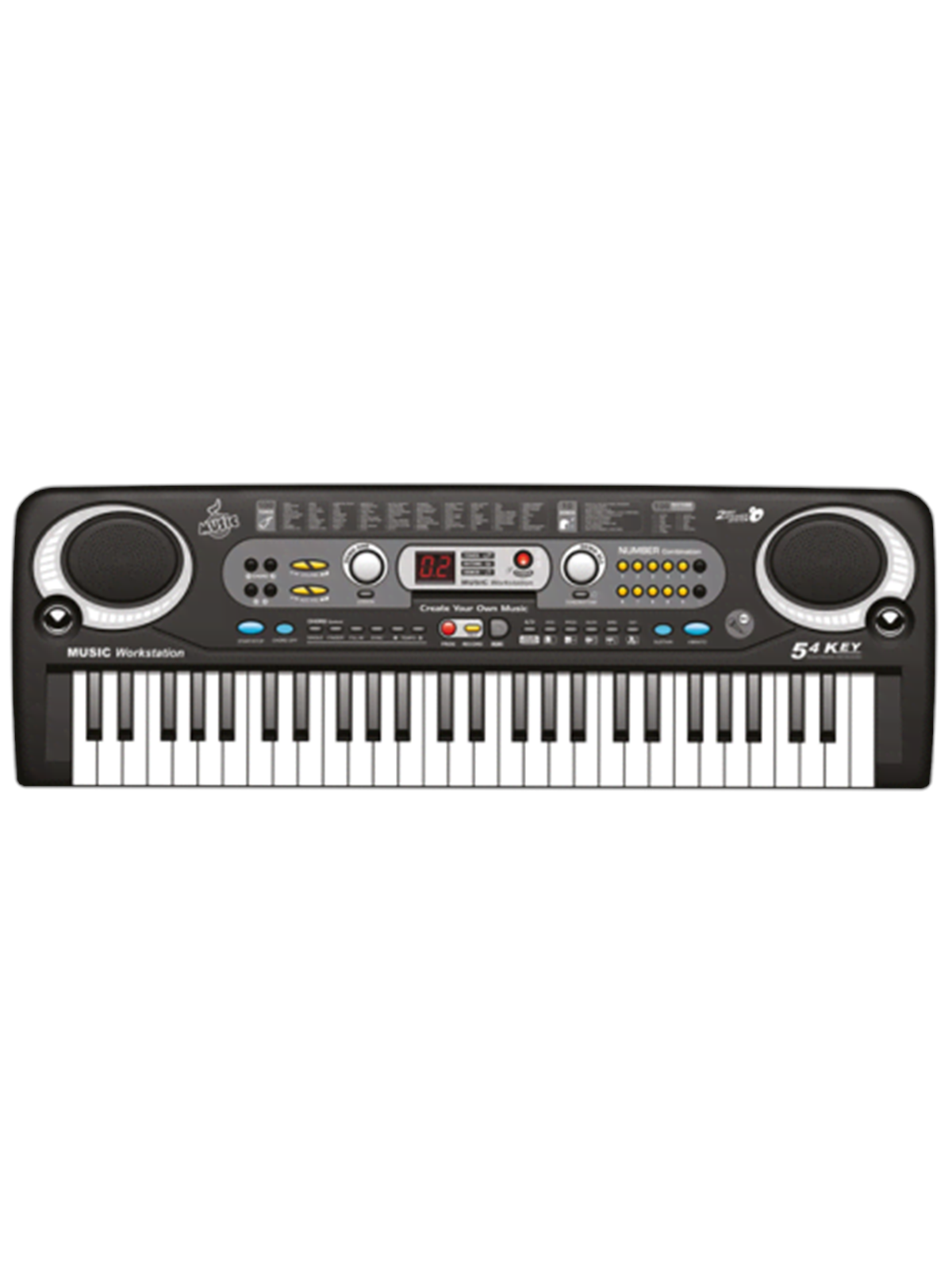 Music Keyboard med 54 Tangenter, Musik