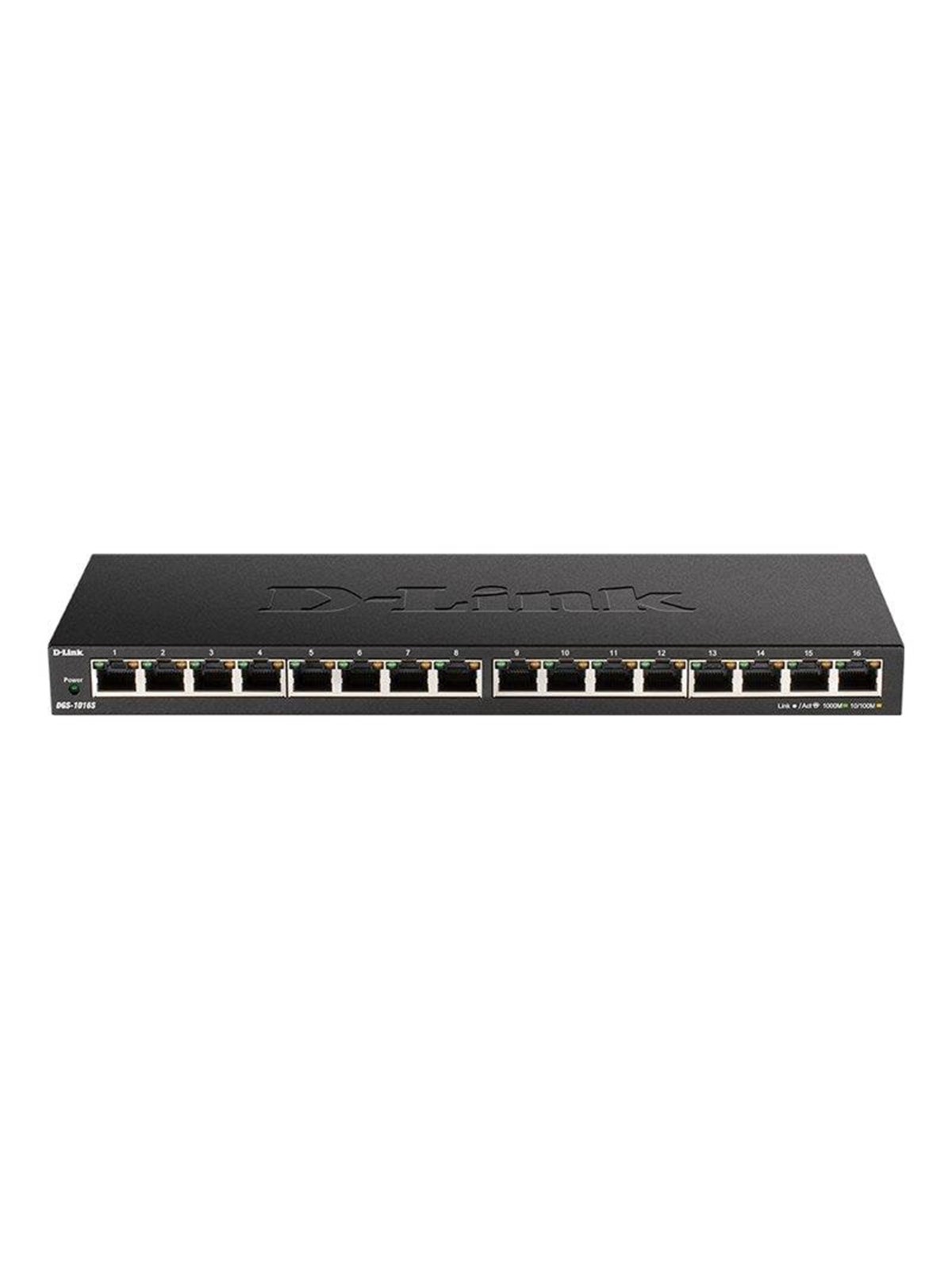 D-Link DGS-1016S 16-Port Gigabit Unmanaged Switch, Switch