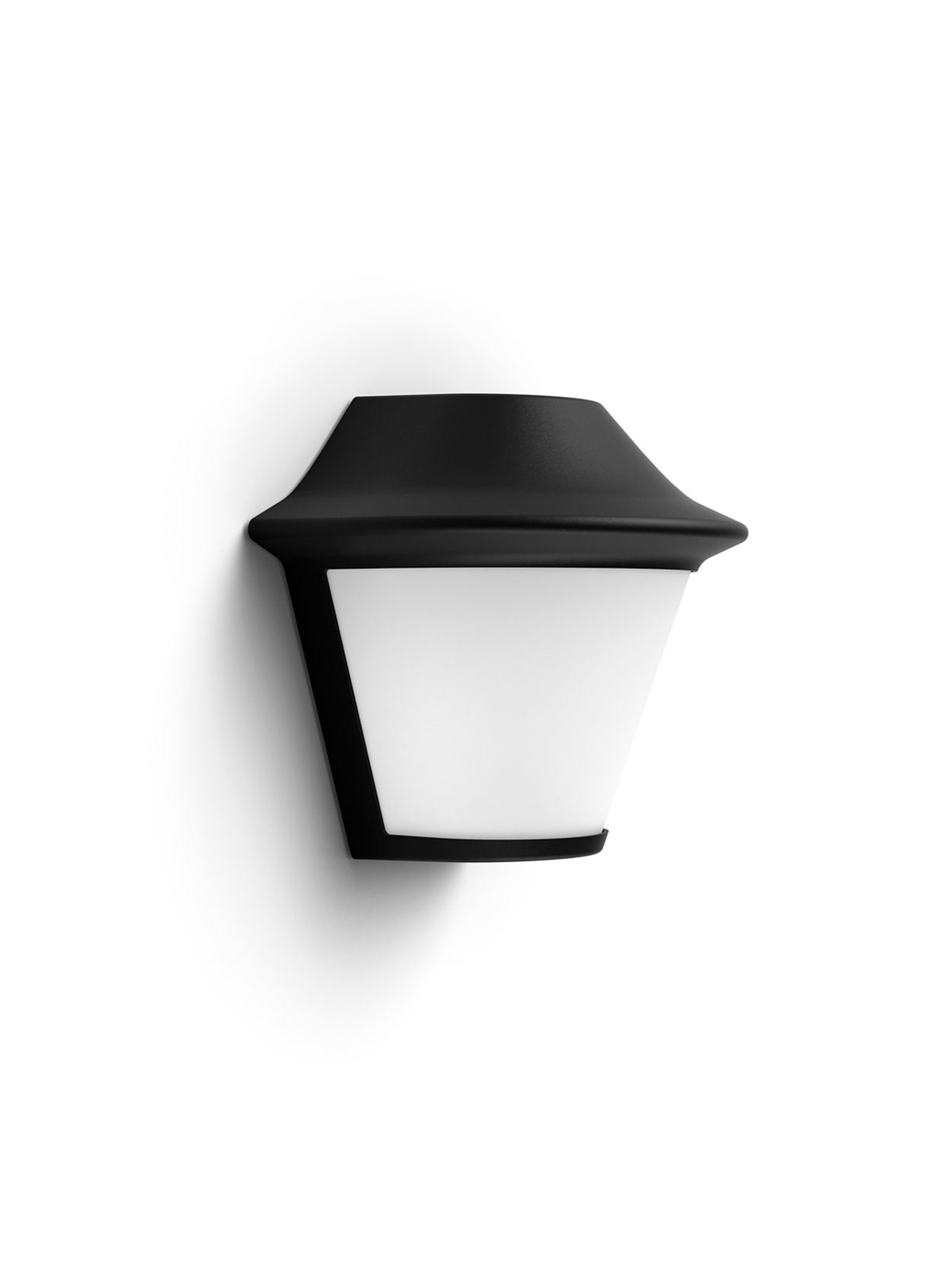 Philips Serres udendørs væglampe, sort, Lampe