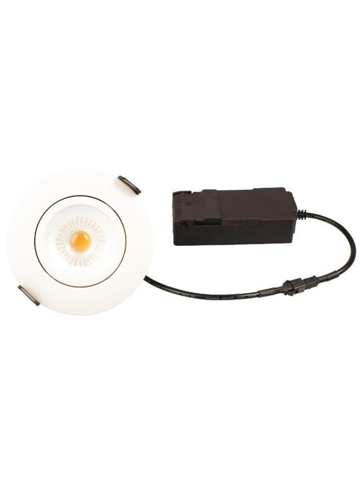 Scan Products Luna lp elite 230v dæmpbar flimmerfri 5,4w 3000k ra90 380lm ip44 mat hvid rund