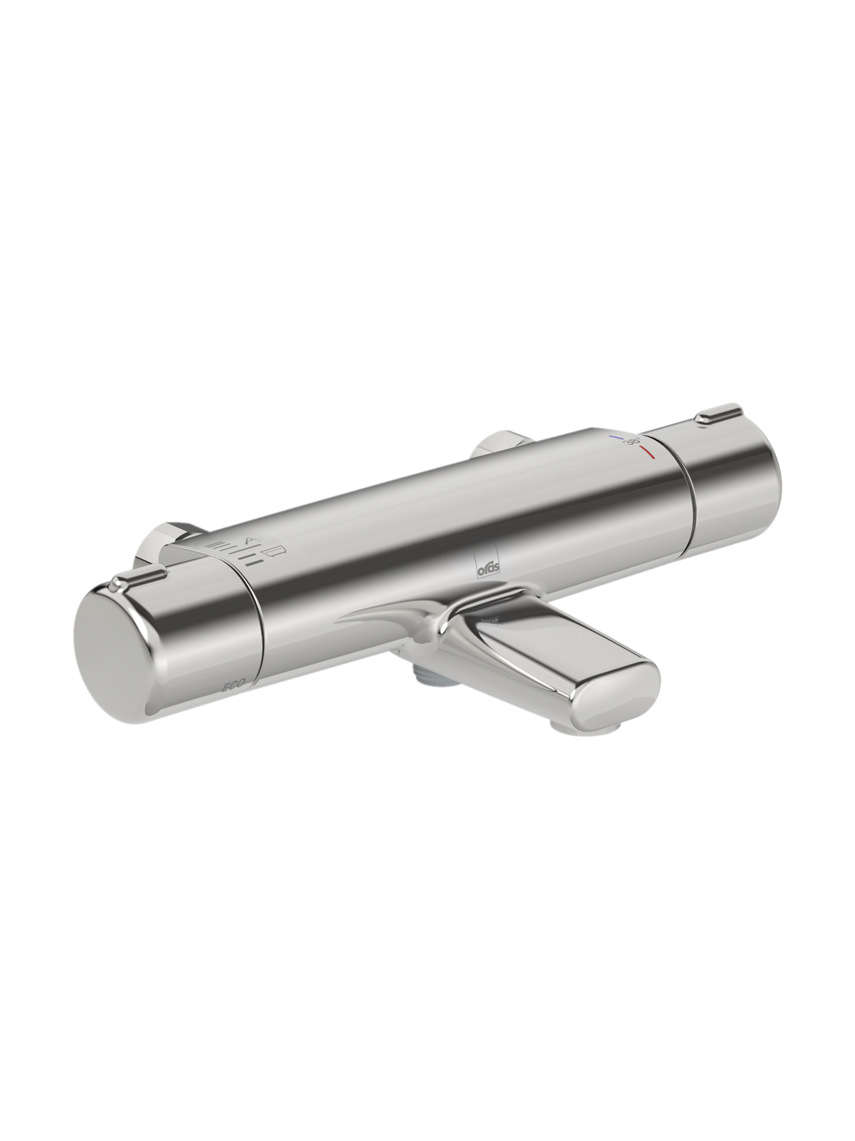 Oras Nova Kar-/brusearmatur, krom, Blandingsbatteri