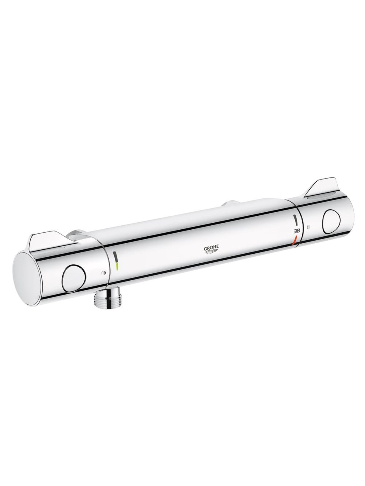 Grohe Grohtherm 800 brusearmatur, krom, Blandingsbatteri
