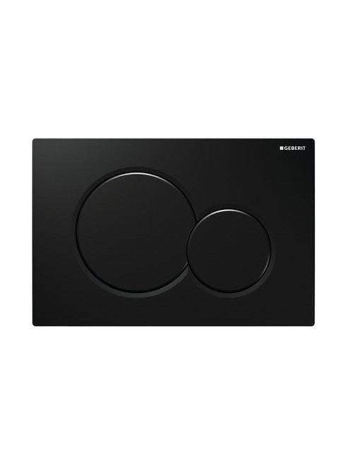 Geberit Betjeningsplade geberit sigma01, dyb sort, Installationssystem