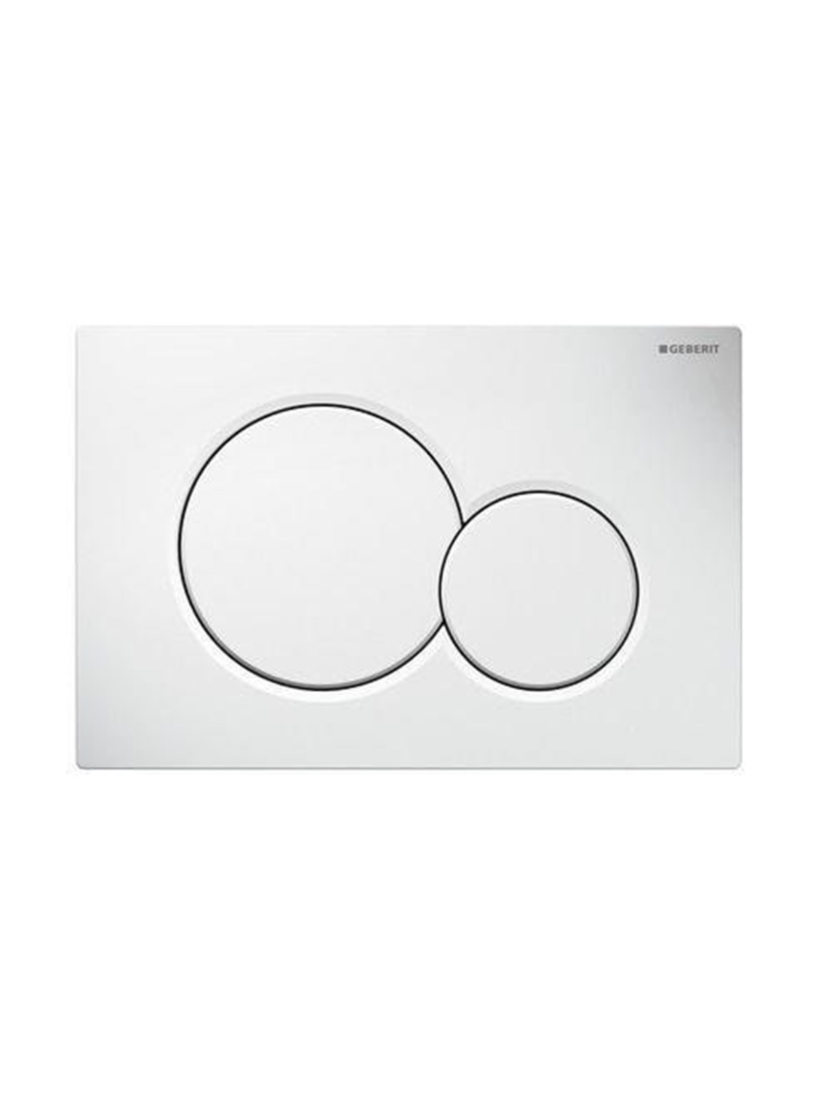 Geberit Betjeningsplade geberit sigma01, alpinhvid, Installationssystem