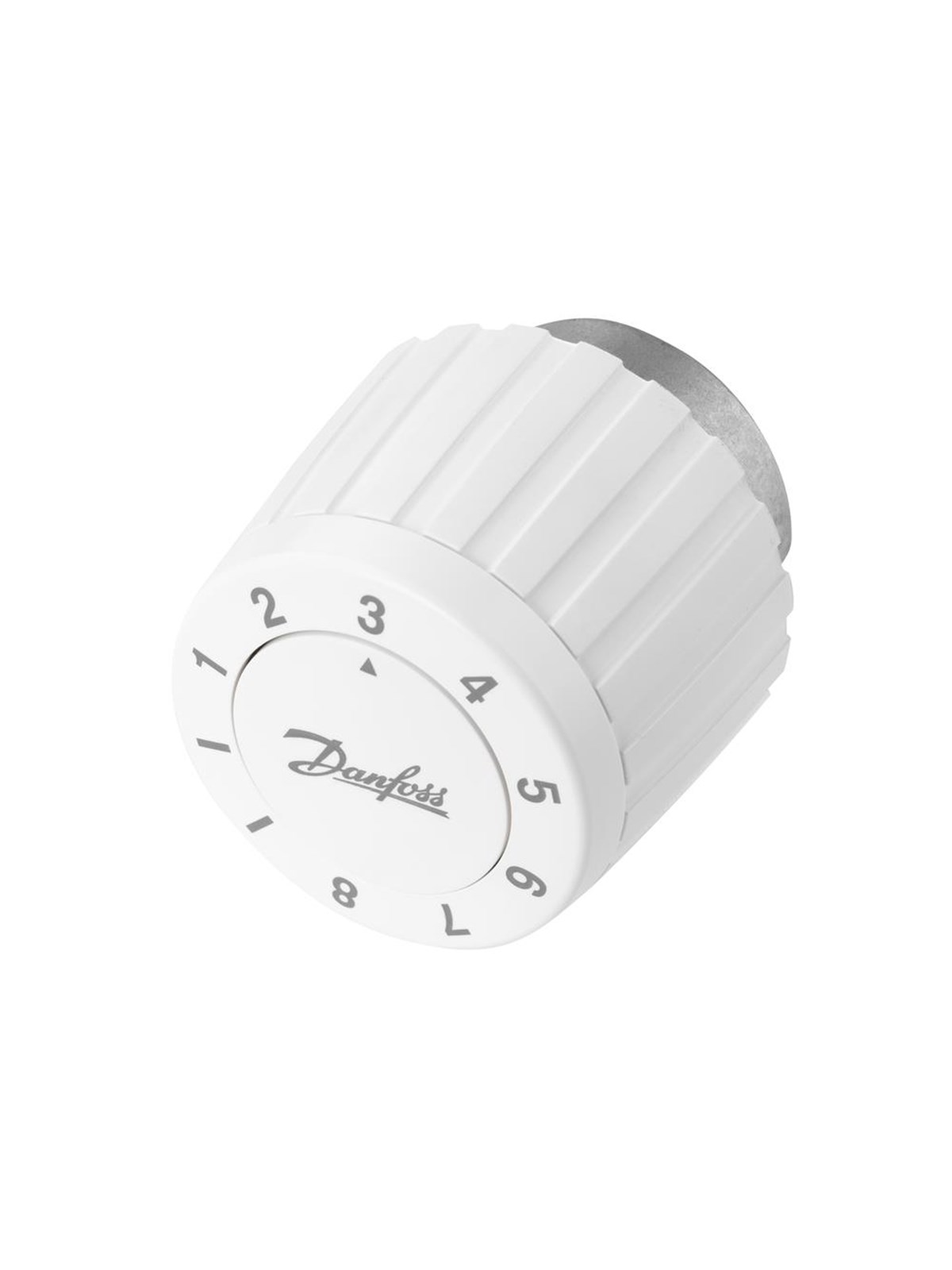 Danfoss FJVR følerelement 10-80°, hvid, Radiator