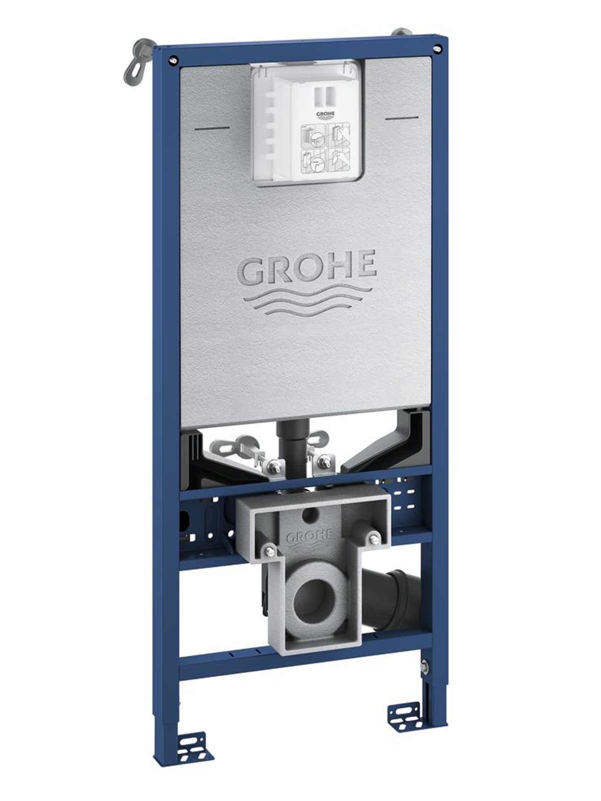 Grohe Rapid SLX Element til WC, 113 cm installationshøjde, med integreret sokkel og shower toilet-tilslutning