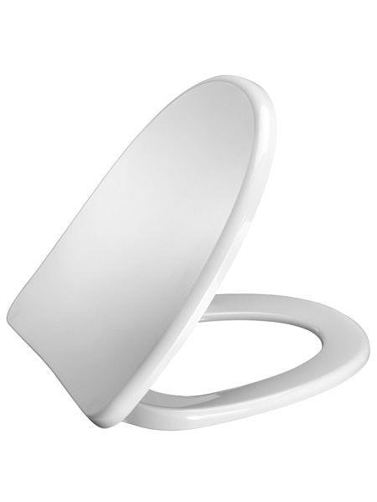 Pressalit 754 toiletsæde med soft close, hvid, Toilet
