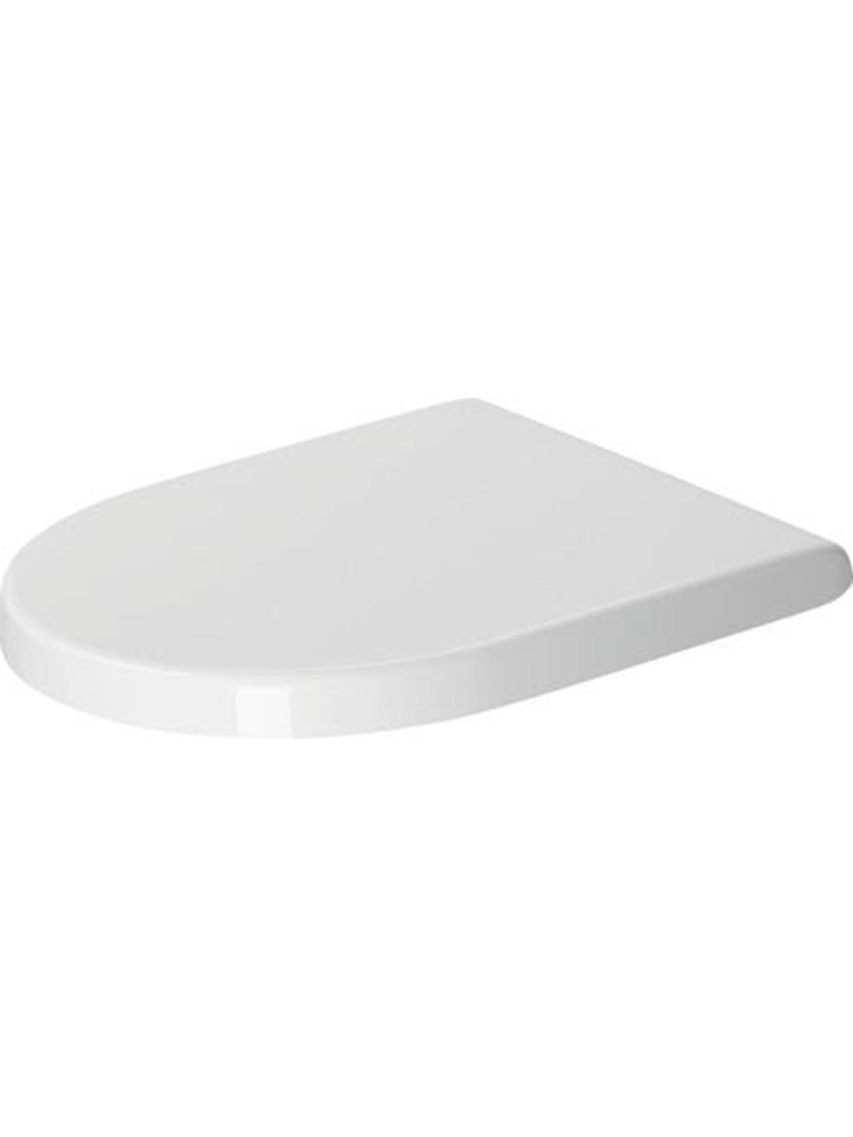 Duravit starck 3 toiletsæde med softclose hvid, Toilet