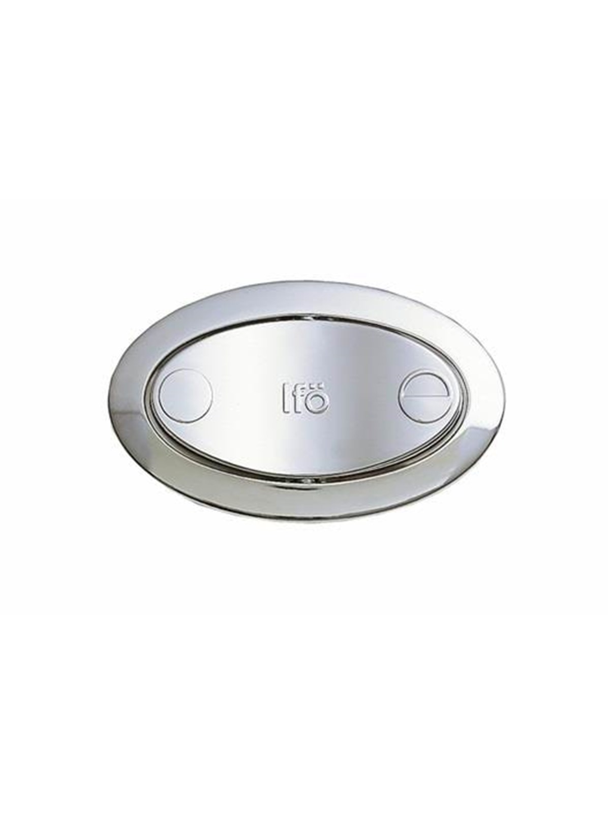 Ifö cera skylleknapsæt forkromet, Toilet