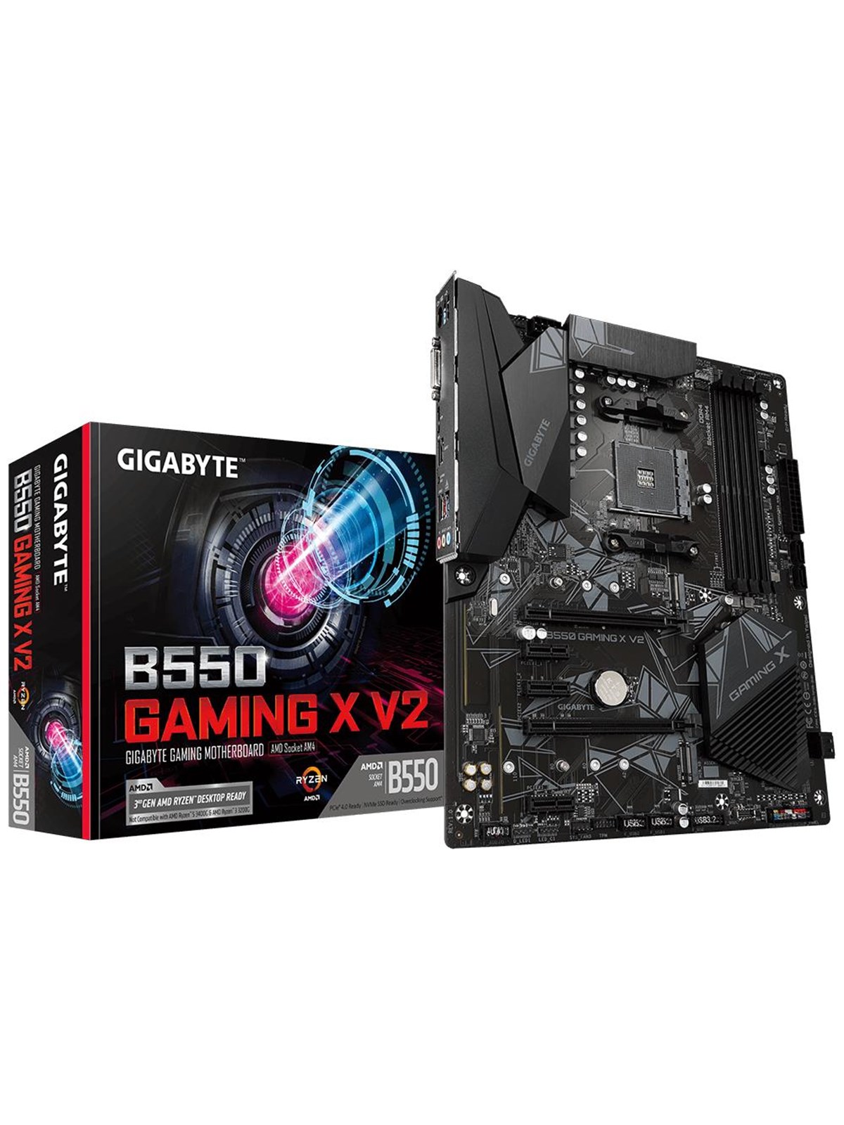 GIGABYTE B550 GAMING X V2 Bundkort - AMD B550 - AMD AM4 socket - DDR4 RAM - ATX