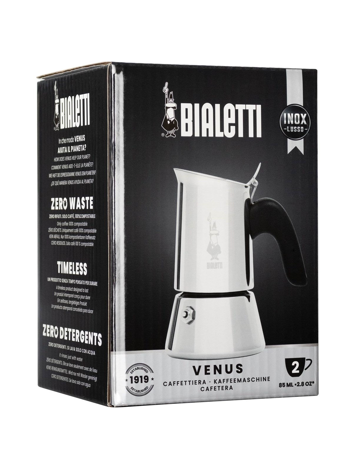 Bialetti Venus 2.0 - 2 cups, Kaffemaskine