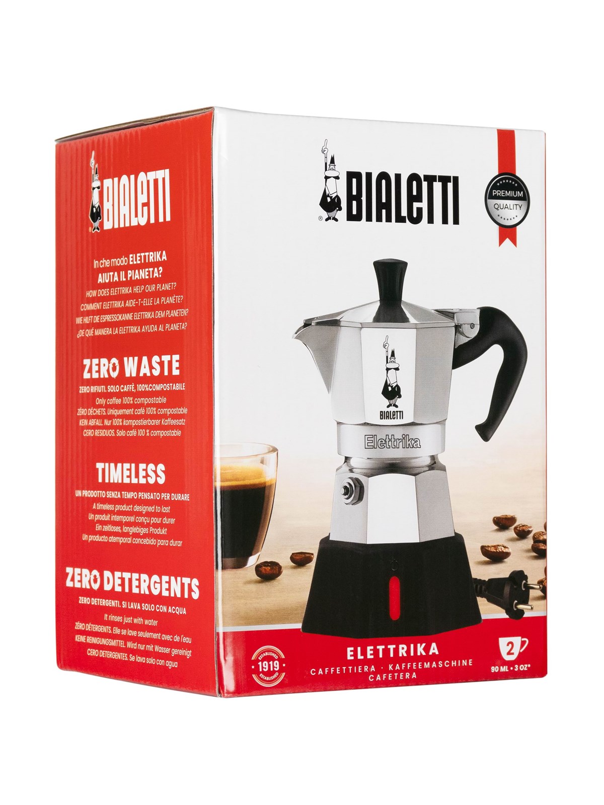 Bialetti Moka Travel 2 cups, Kaffemaskine