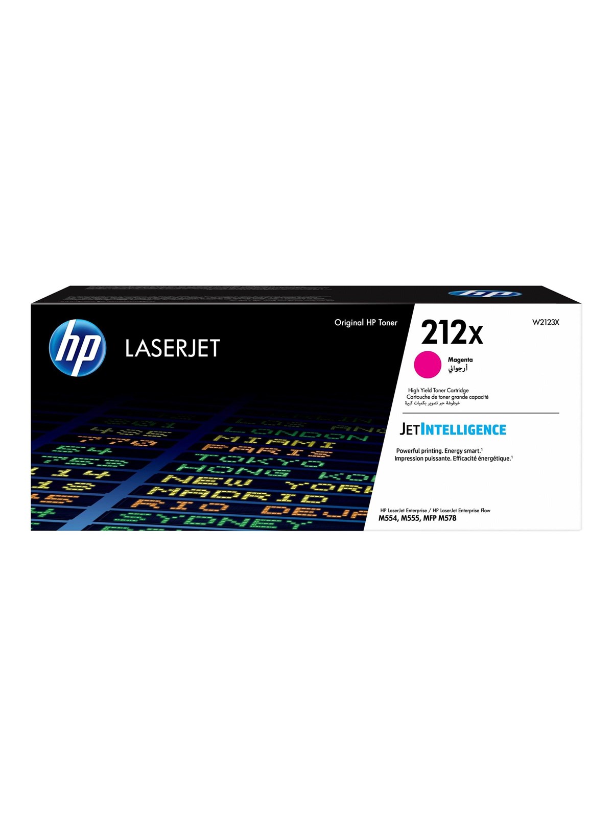 HP 212X / W2123X High Yield Magenta Toner, Printerpatron Og Toner