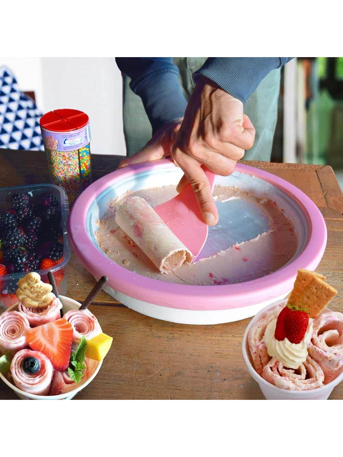 Mikamax Rolling Ice Cream Grill, Gadget