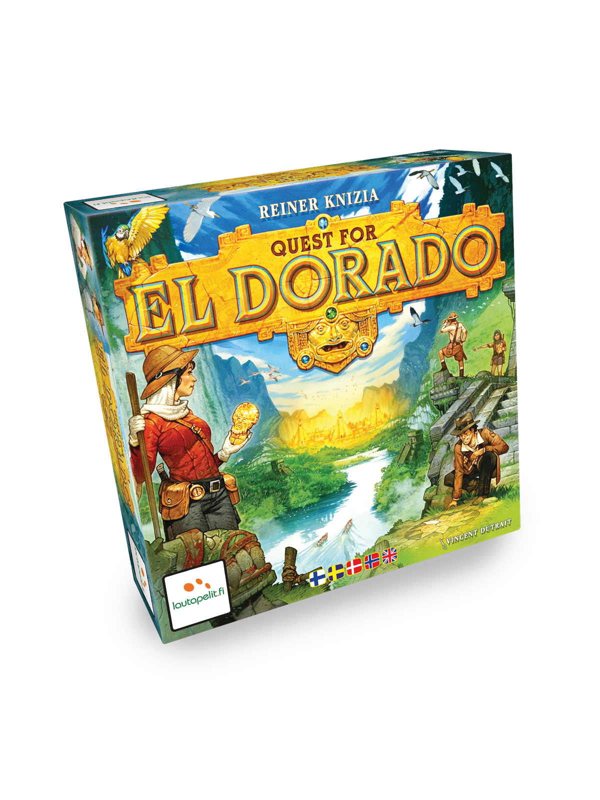 Lautapelit Quest for El Dorado (Nordic+EN)