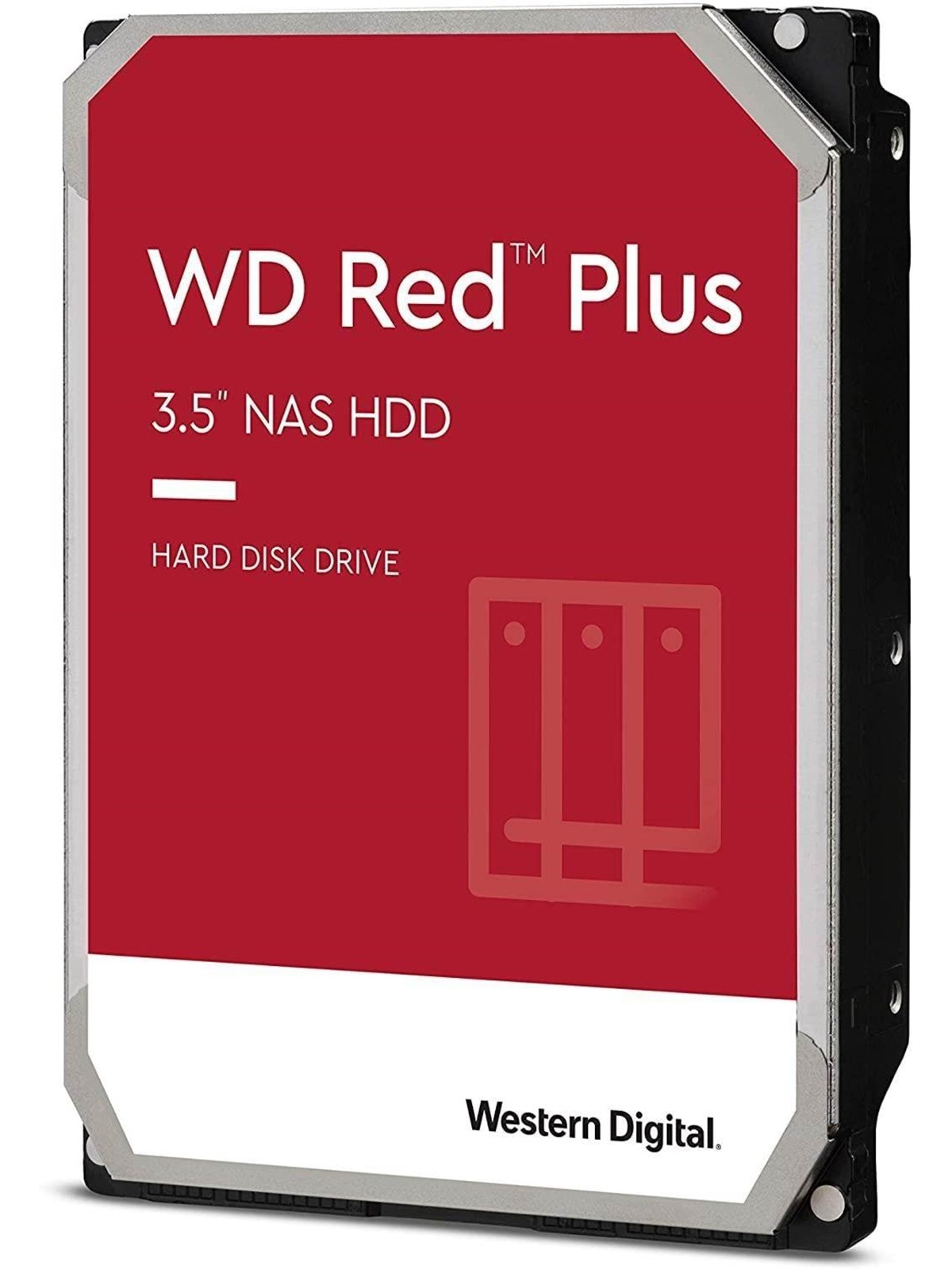 WD Red Plus - 6TB - Harddisk - WD60EFPX - SATA-600 - 3.5", Harddisk