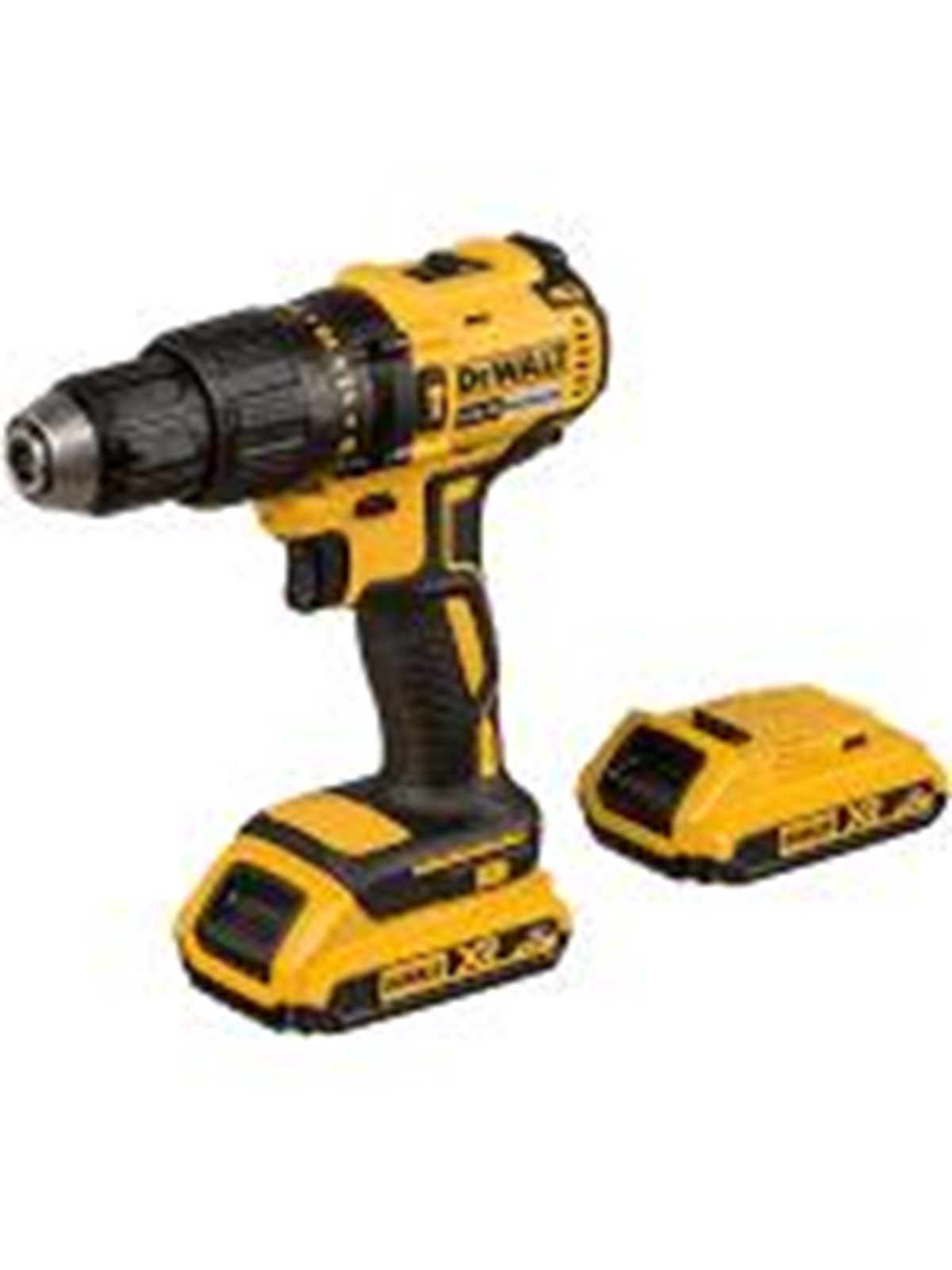Dewalt 18V XR Brushless Compact Drill Driver - 2 x 2Ah, Skruemaskine