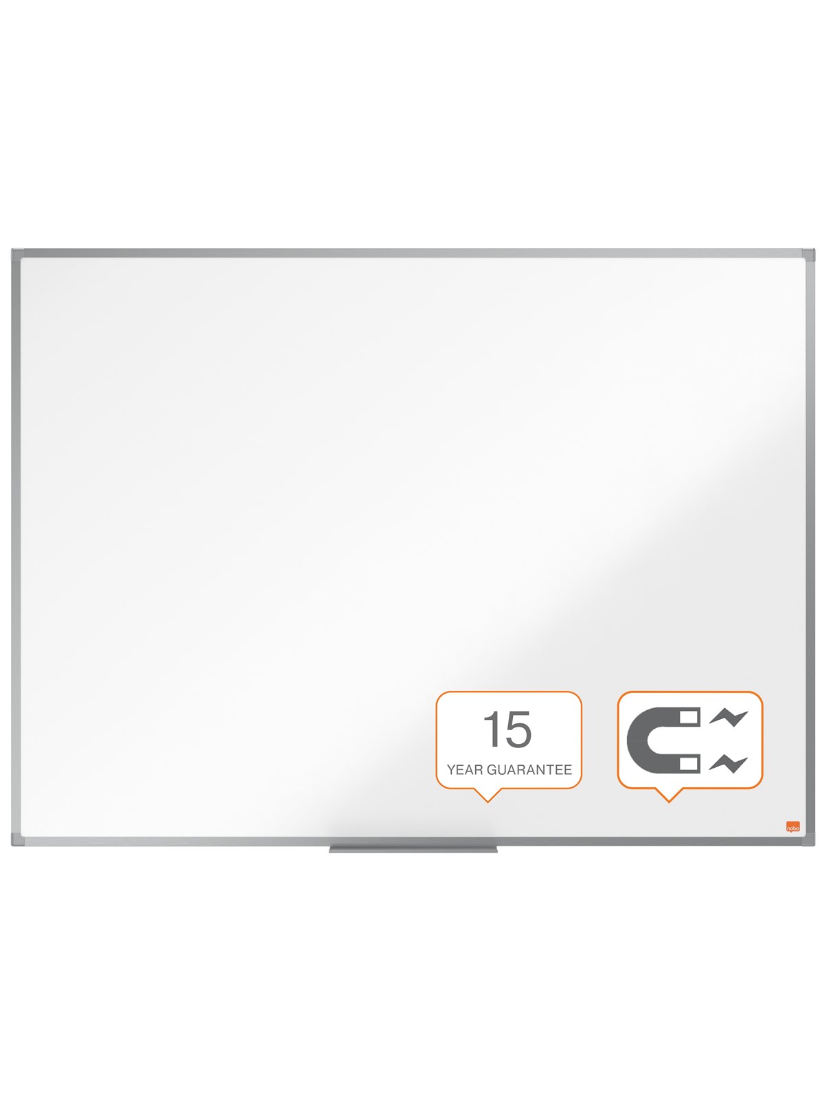 Nobo Essence stål magnetisk whiteboard 120x90cm, Konference Præsentation