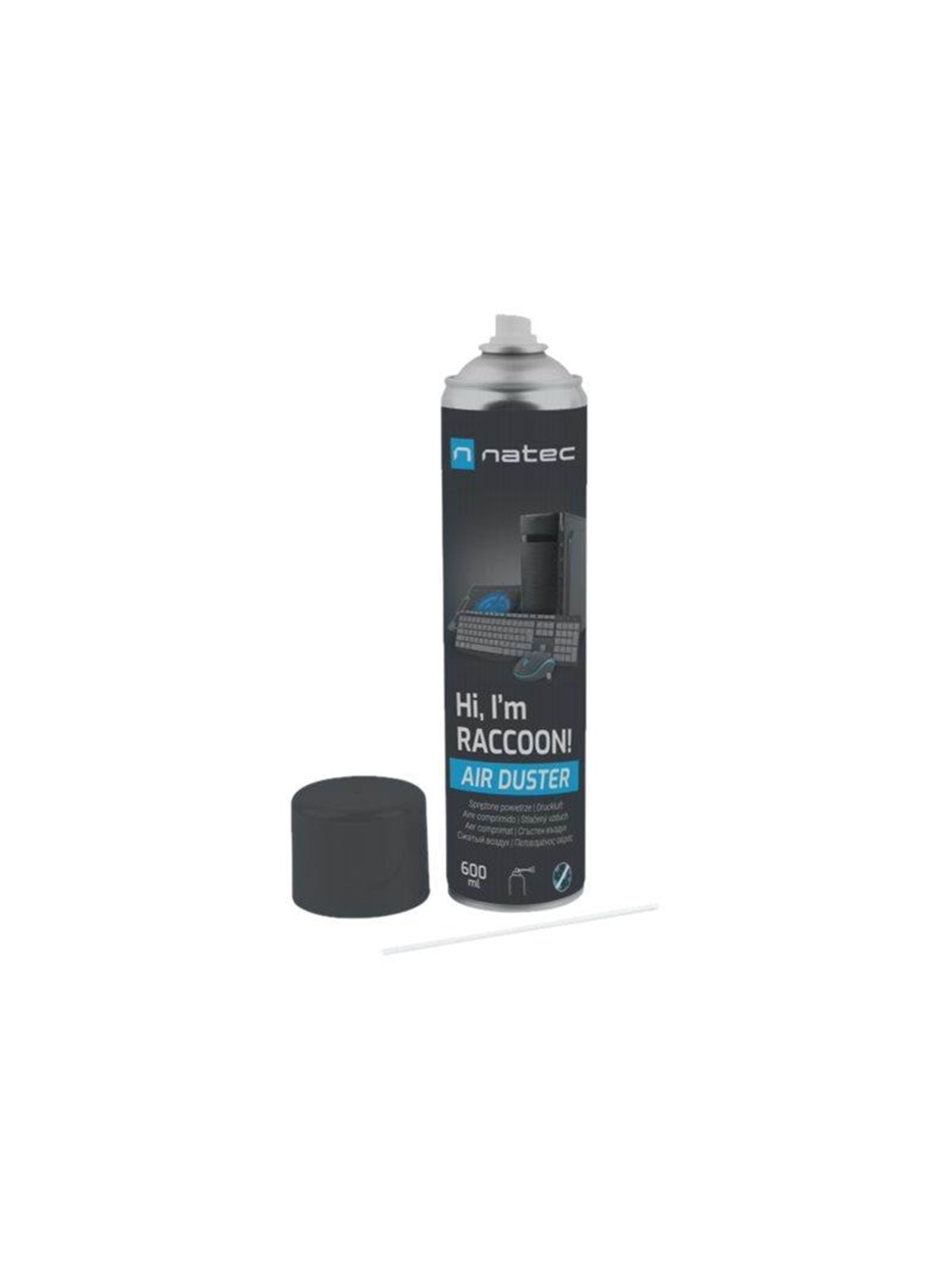 Natec Raccoon air duster, Systemtilbehør