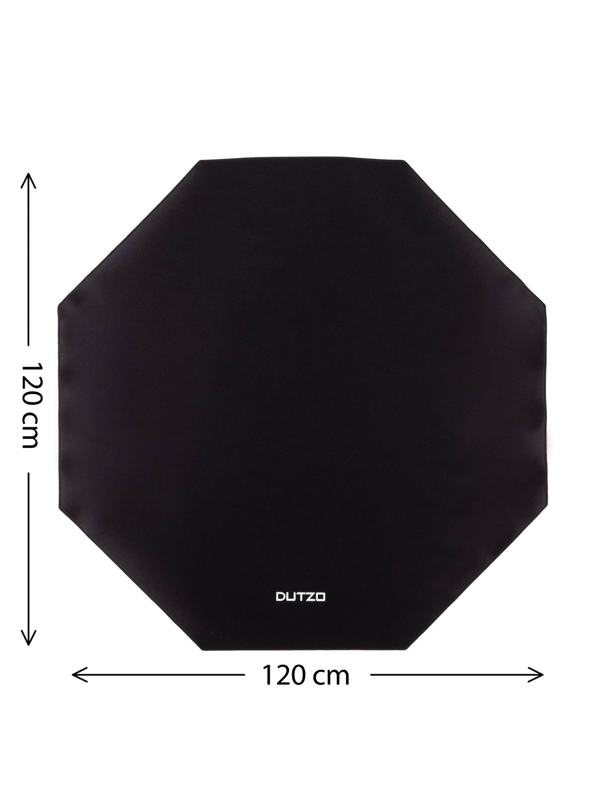 DUTZO Onyx Gaming Floor mat - Sort, Gamerstol