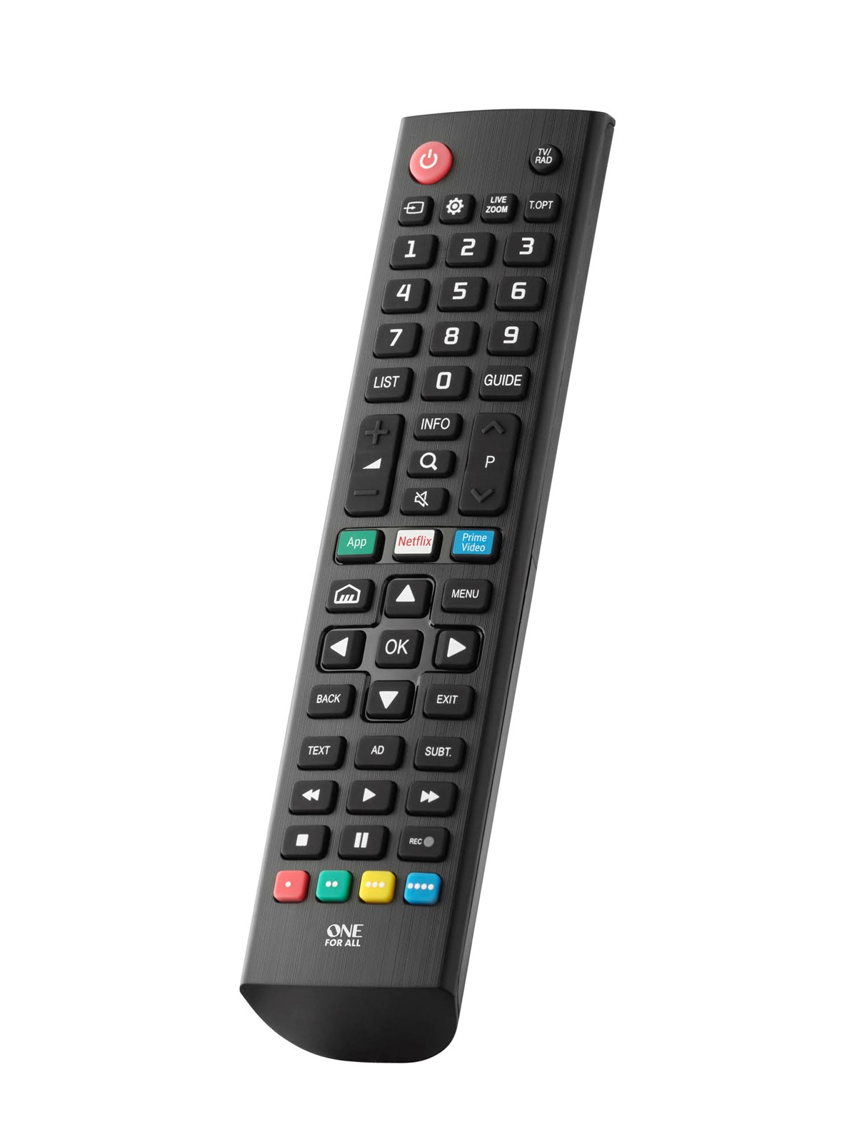 ONEFORALL URC4911, Fjernbetjening