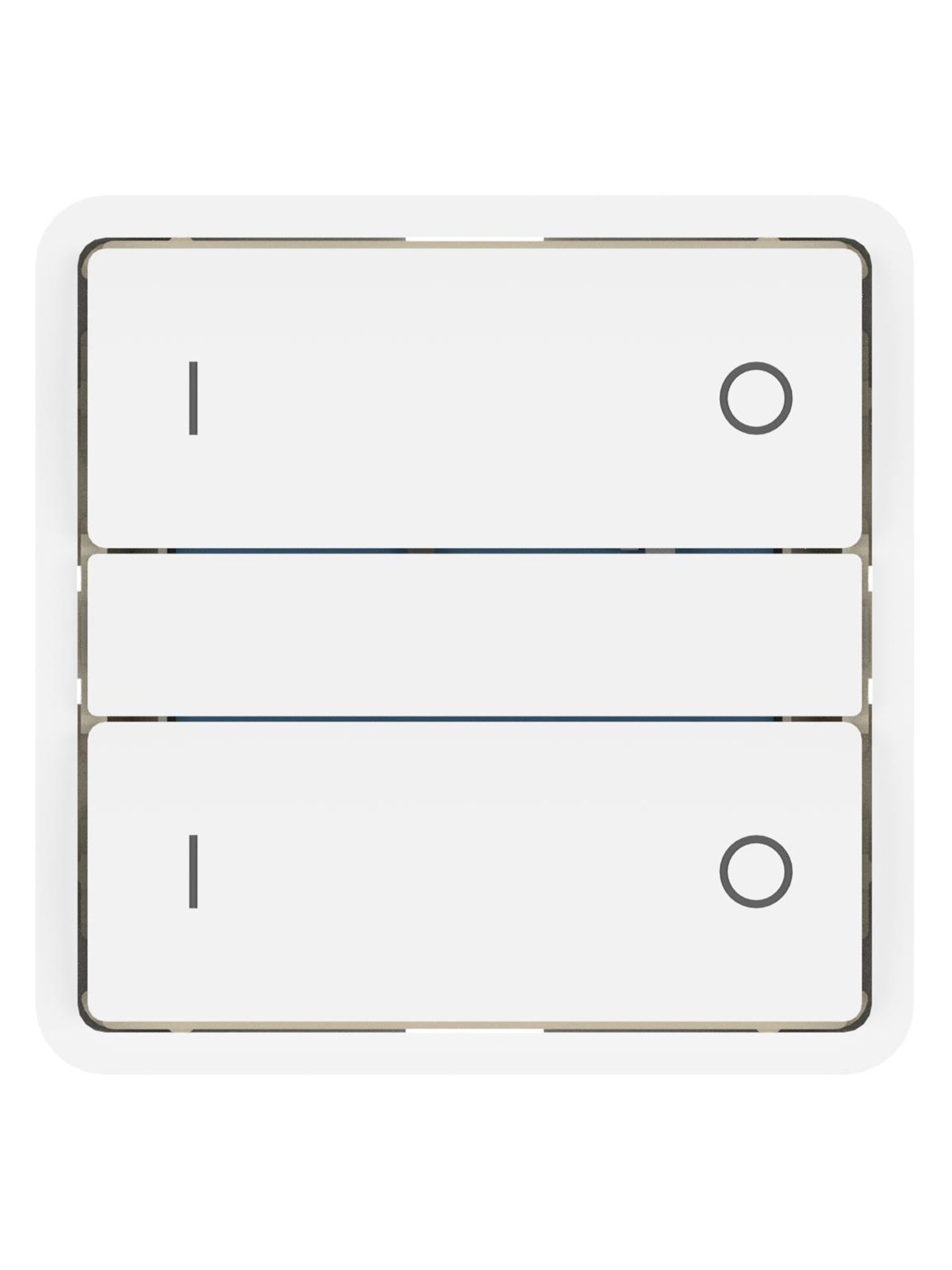 LAB3D Hvid - Med on/off symboler, Smart Home