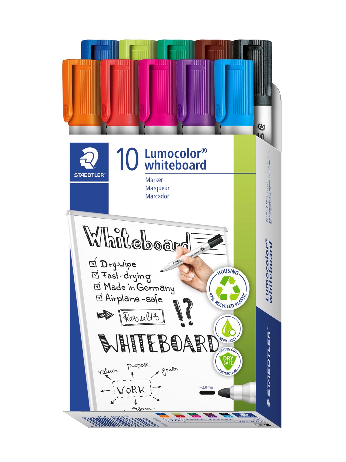 Stædtler Lumocolor Whiteboard Marker Ass, Konference Præsentation