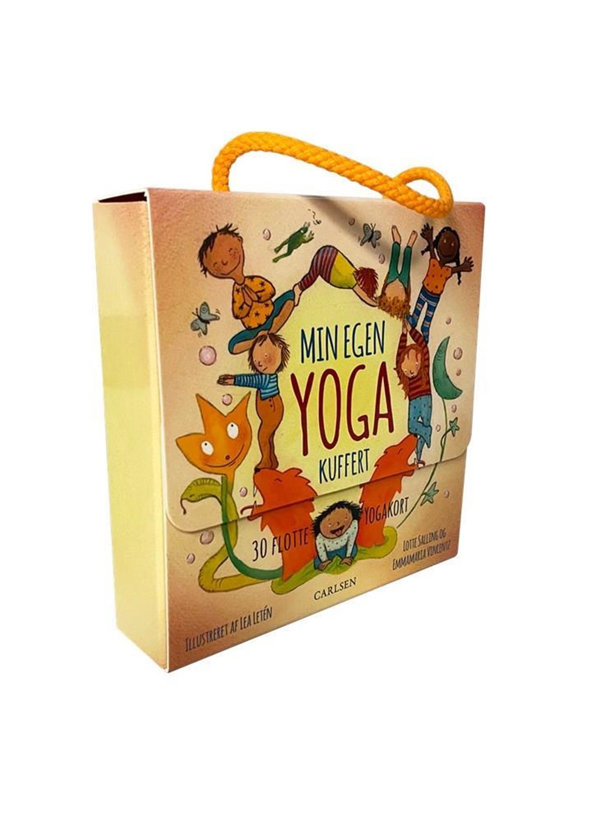 Min egen kuffert med yogakort - Børnebog - Papbog, Børnebog