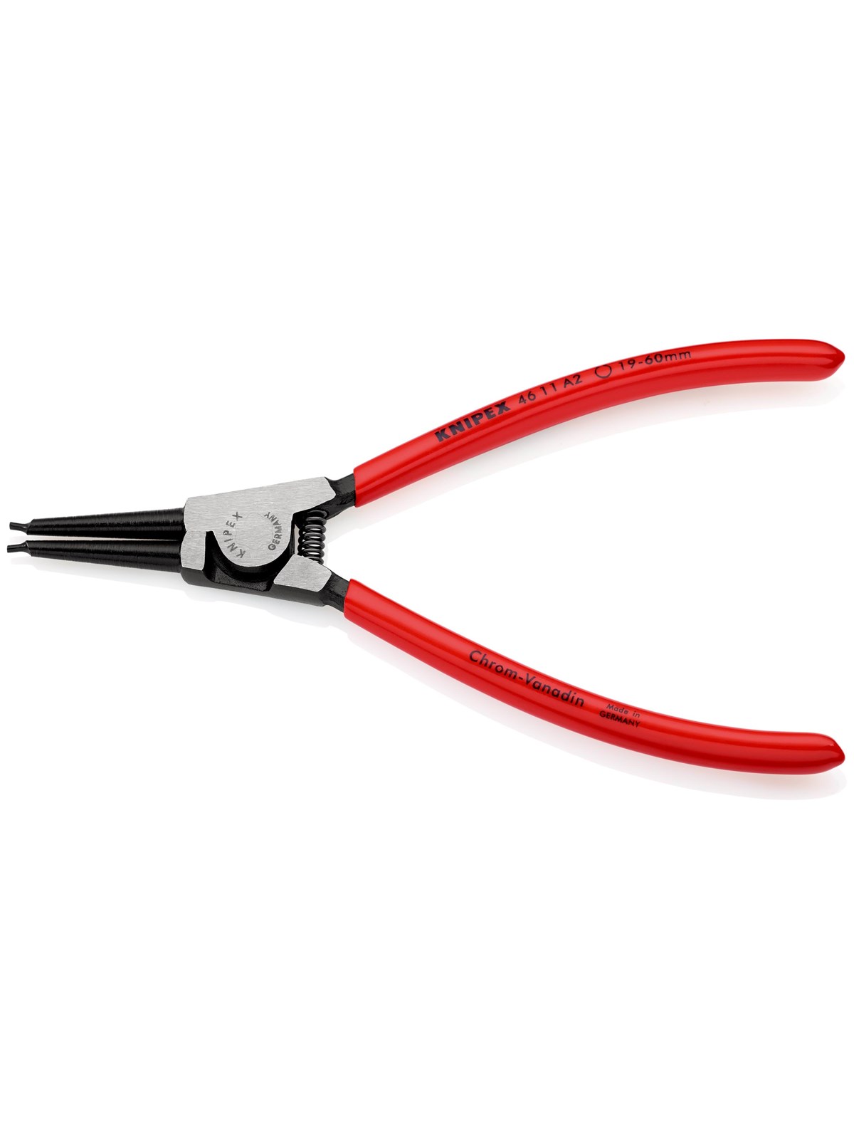 KNIPEX Låseringstang sort atramenteret 180 mm, 46 11 a2, Værktøj