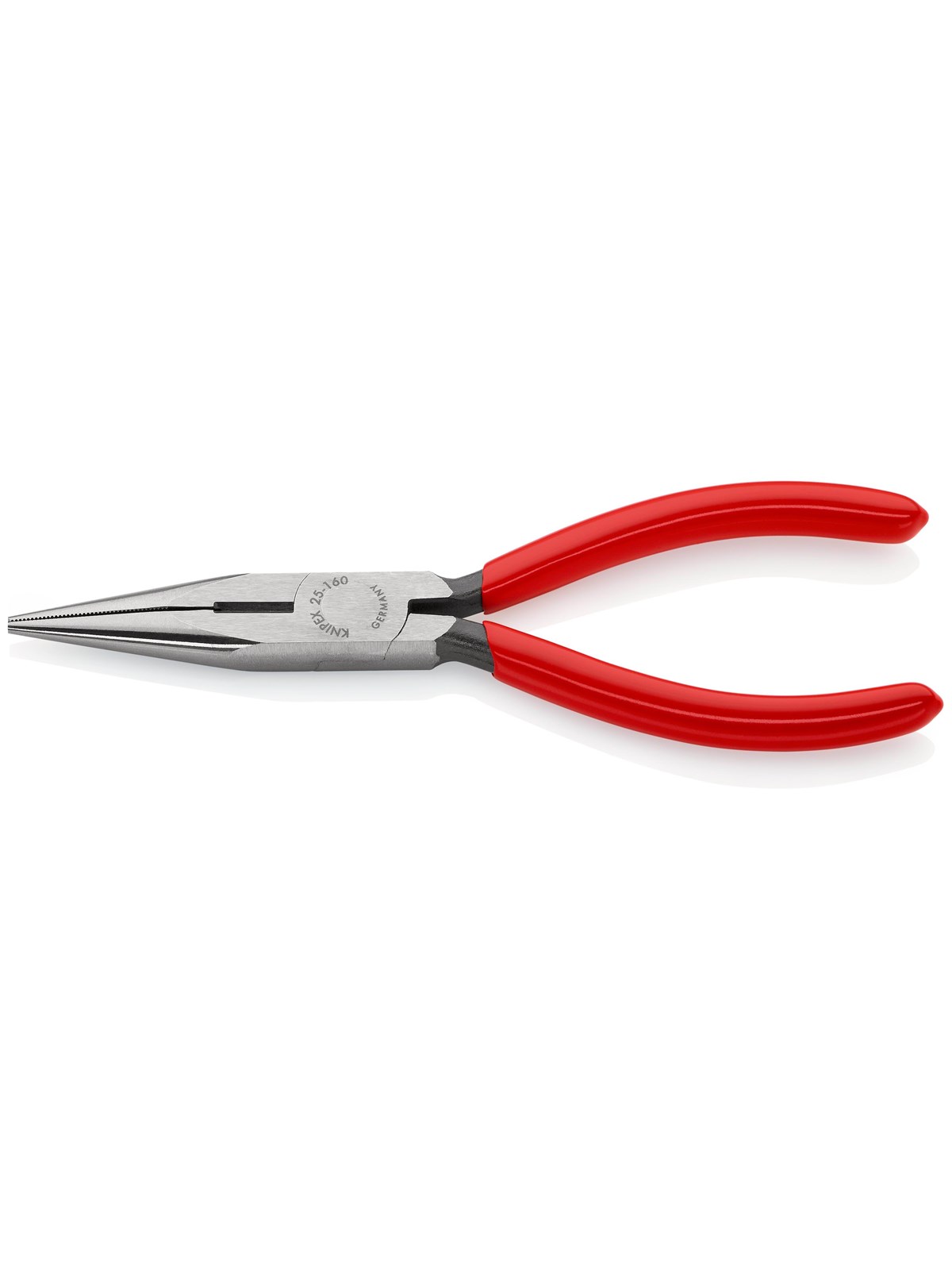 KNIPEX Fladrundtang med skær sort atramenteret 160 mm, Værktøj