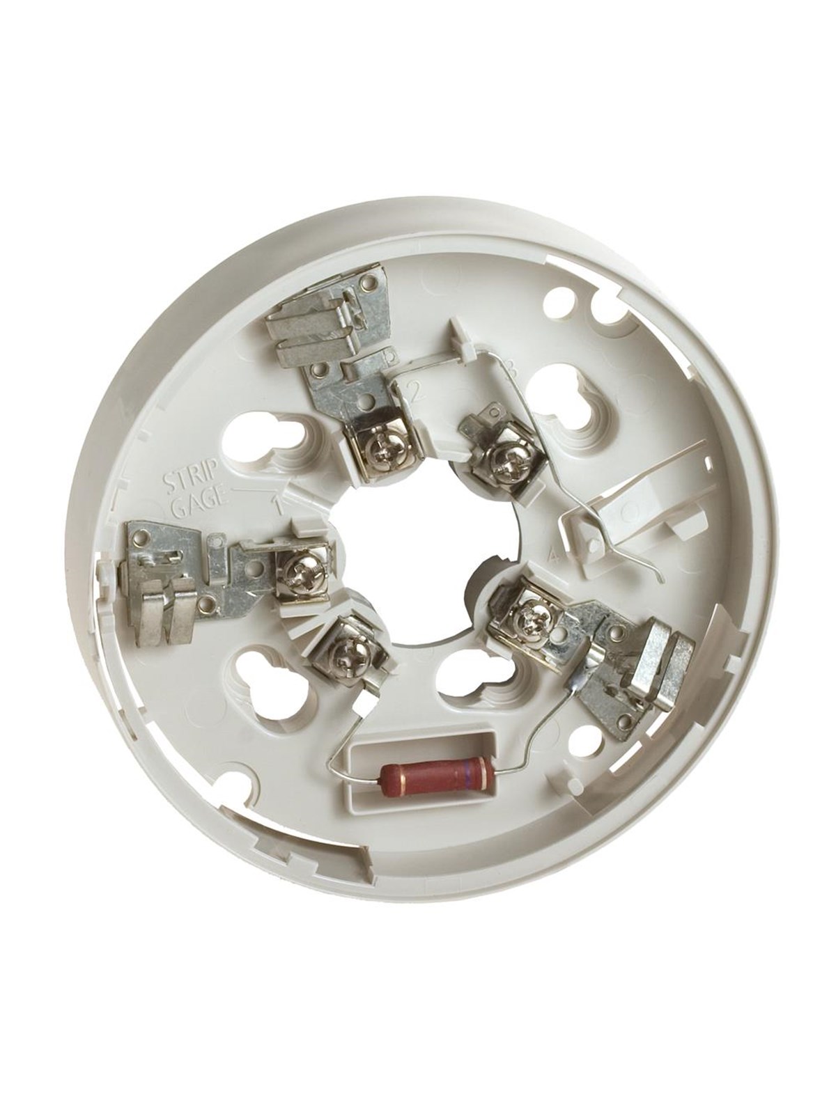 ESMI Sokkel (b401r) for konventionelle enheder (edxxxx) med 470 modstand. ip20, 19mm x ø102mm