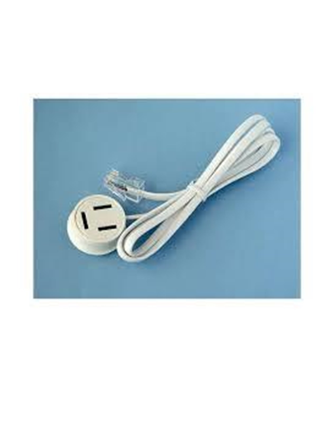 EFB NORDIC Telefon patchkabel RJ45/3 polet 30CM hvid, Mobil Tilbehør