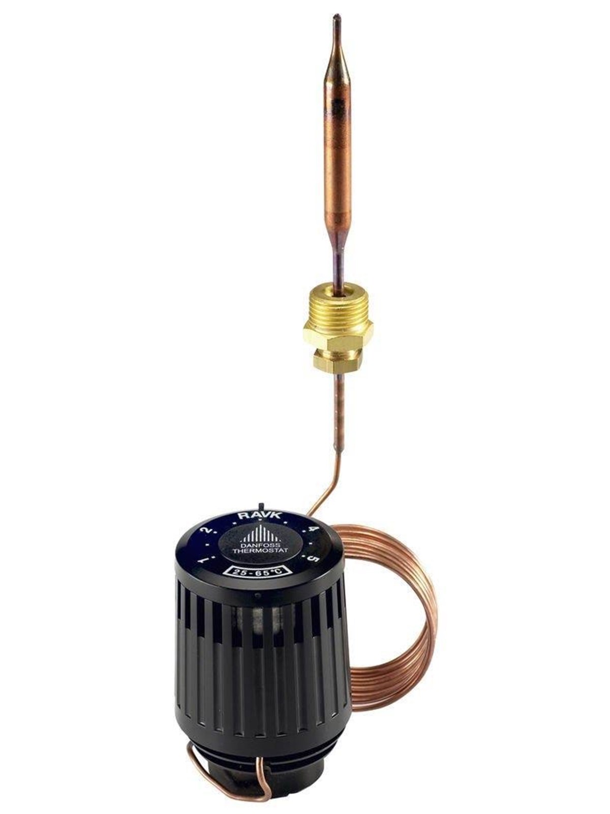 Danfoss ravk termostatisk element 25-65, Salus Gulvvarme