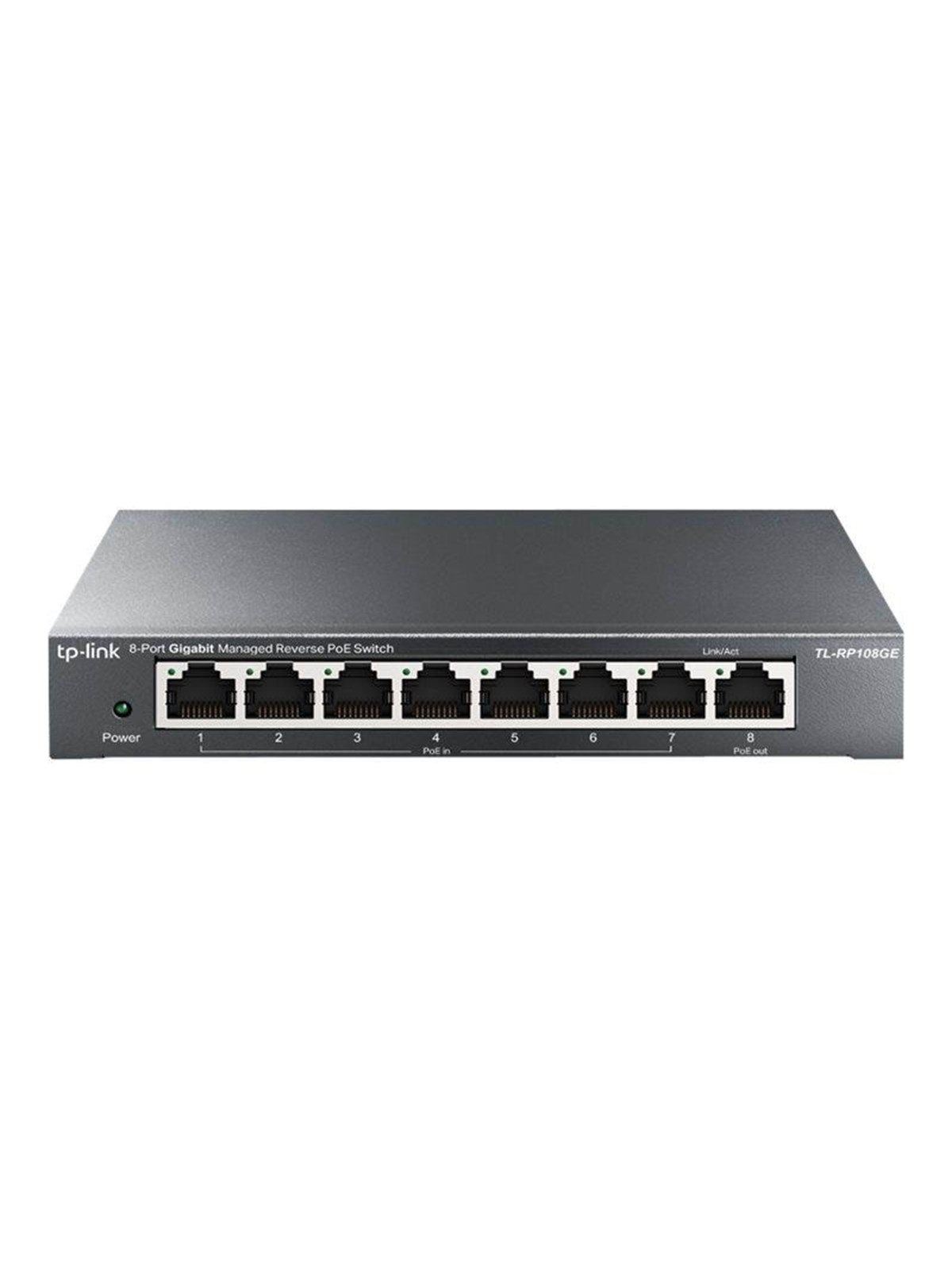 TP-Link TL-RP108GE 8-Port Gigabit Managed Reverse Pø Switch, Switch