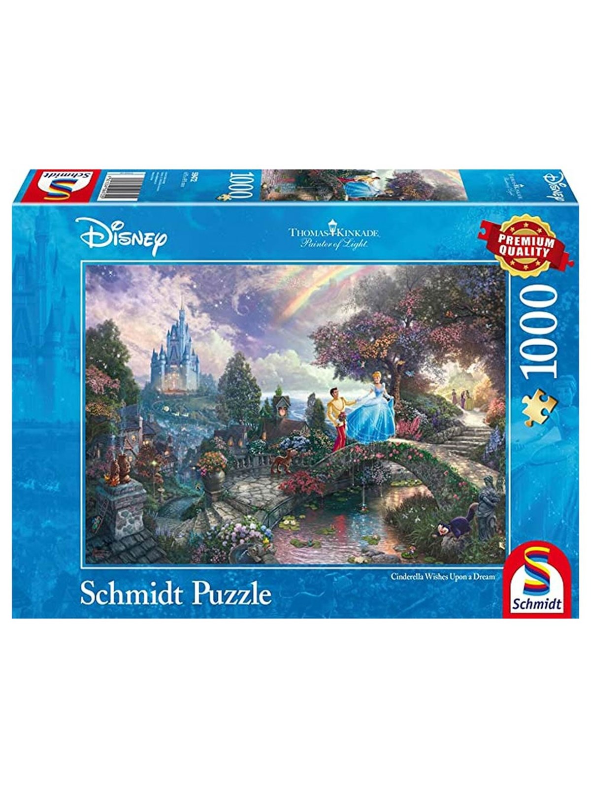 Schmidt Puzzle - Thomas Kinkade: Disney Cinderella 1000 pcs