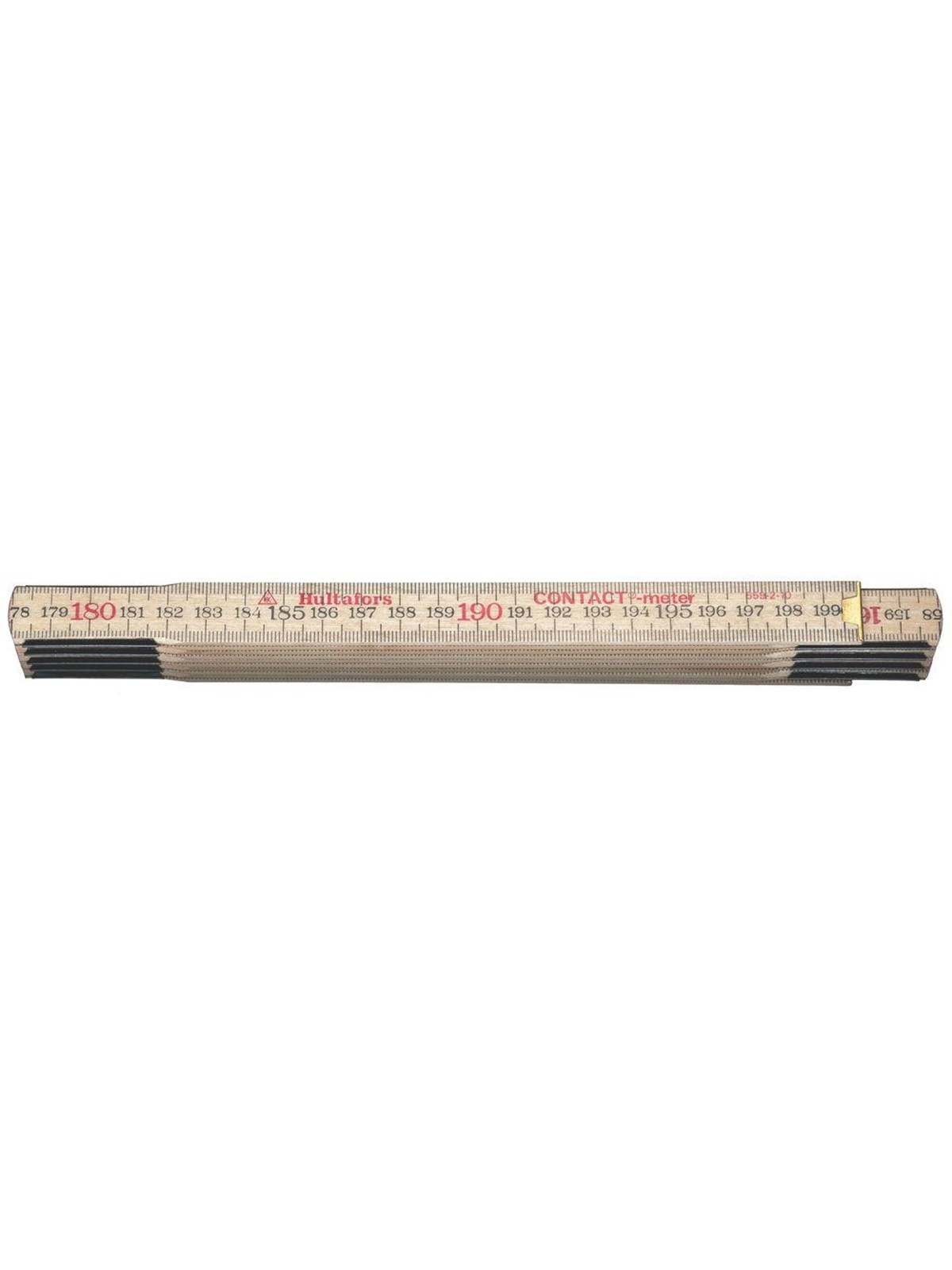 Hultafors tommestok 2m 559-2-10 træ-contact-meter, Værktøj