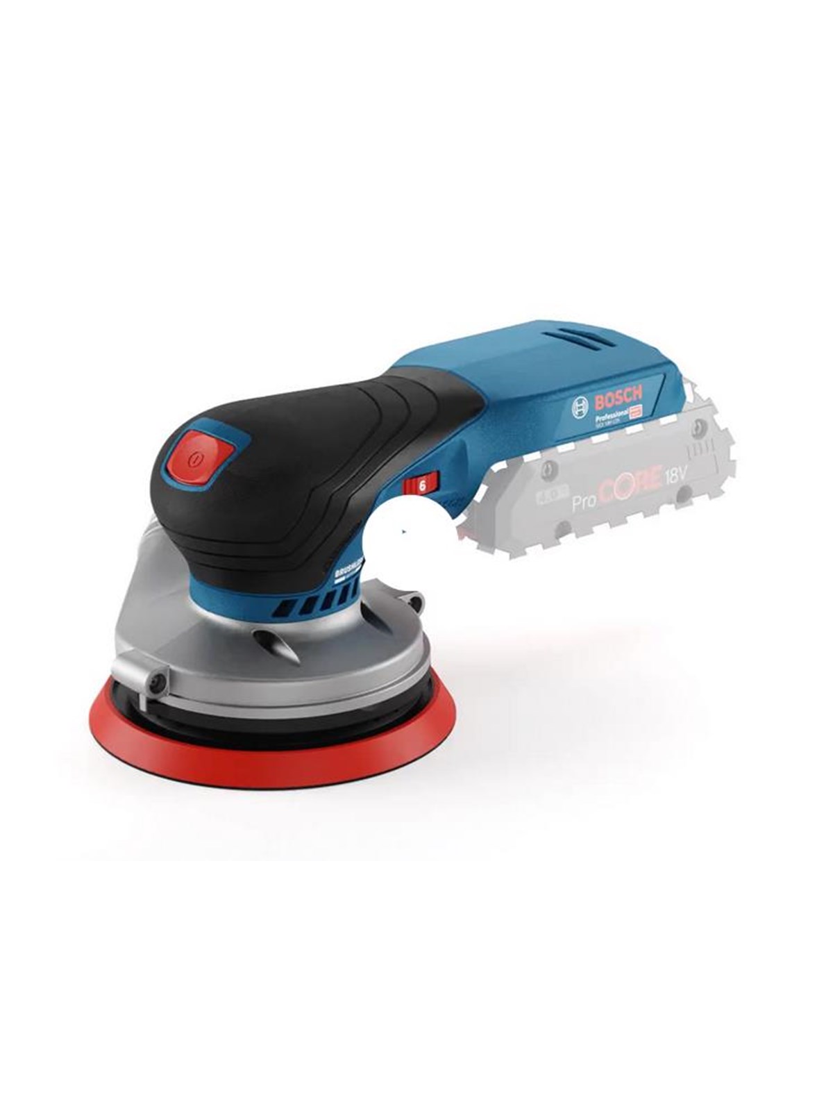 Bosch Professional GEX Professional 18V-125 (SOLO), Værktøj