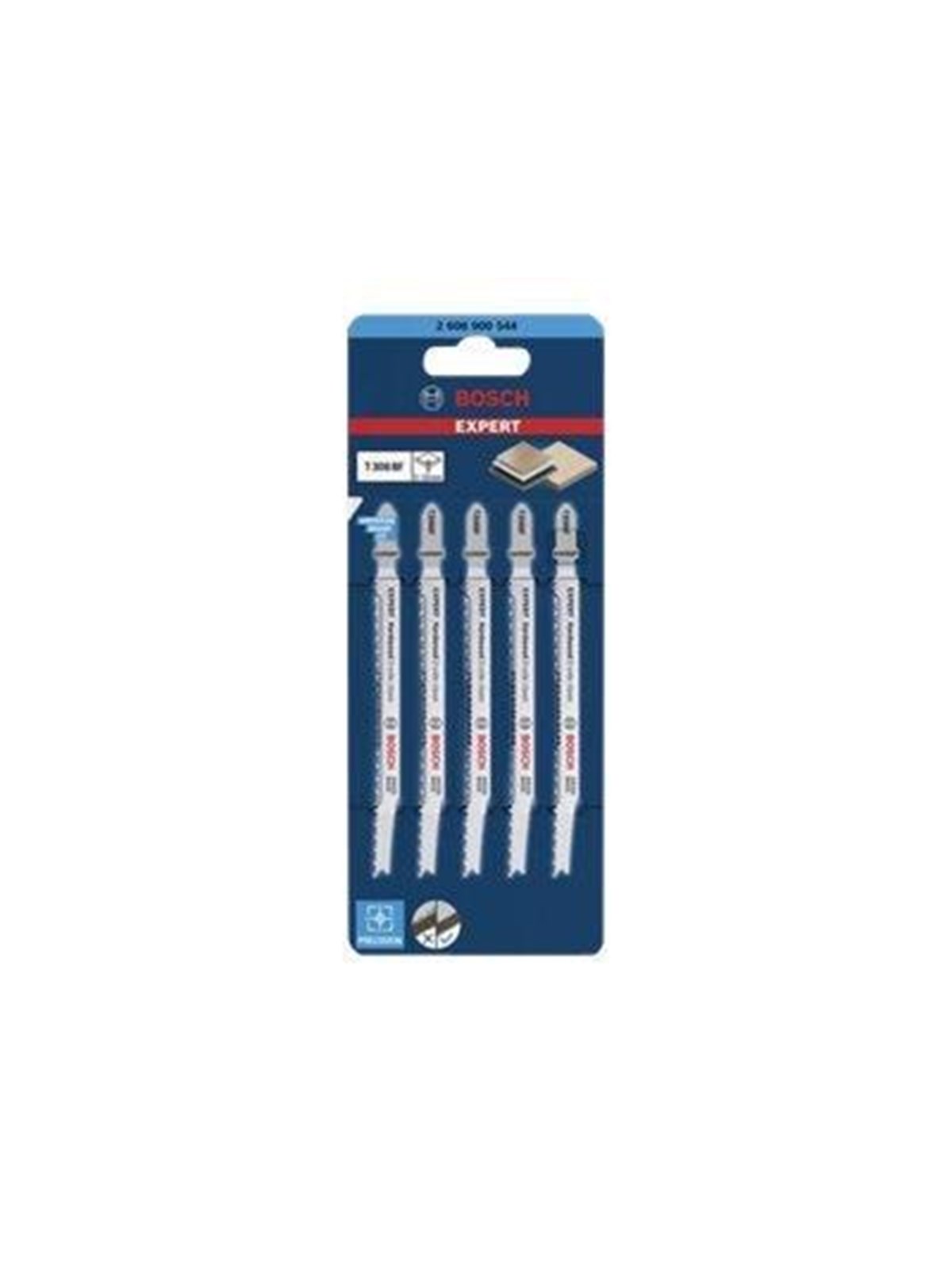 Bosch STIKSAVKLINGE T308BF HARDWOOD 5 STK, Stiksav