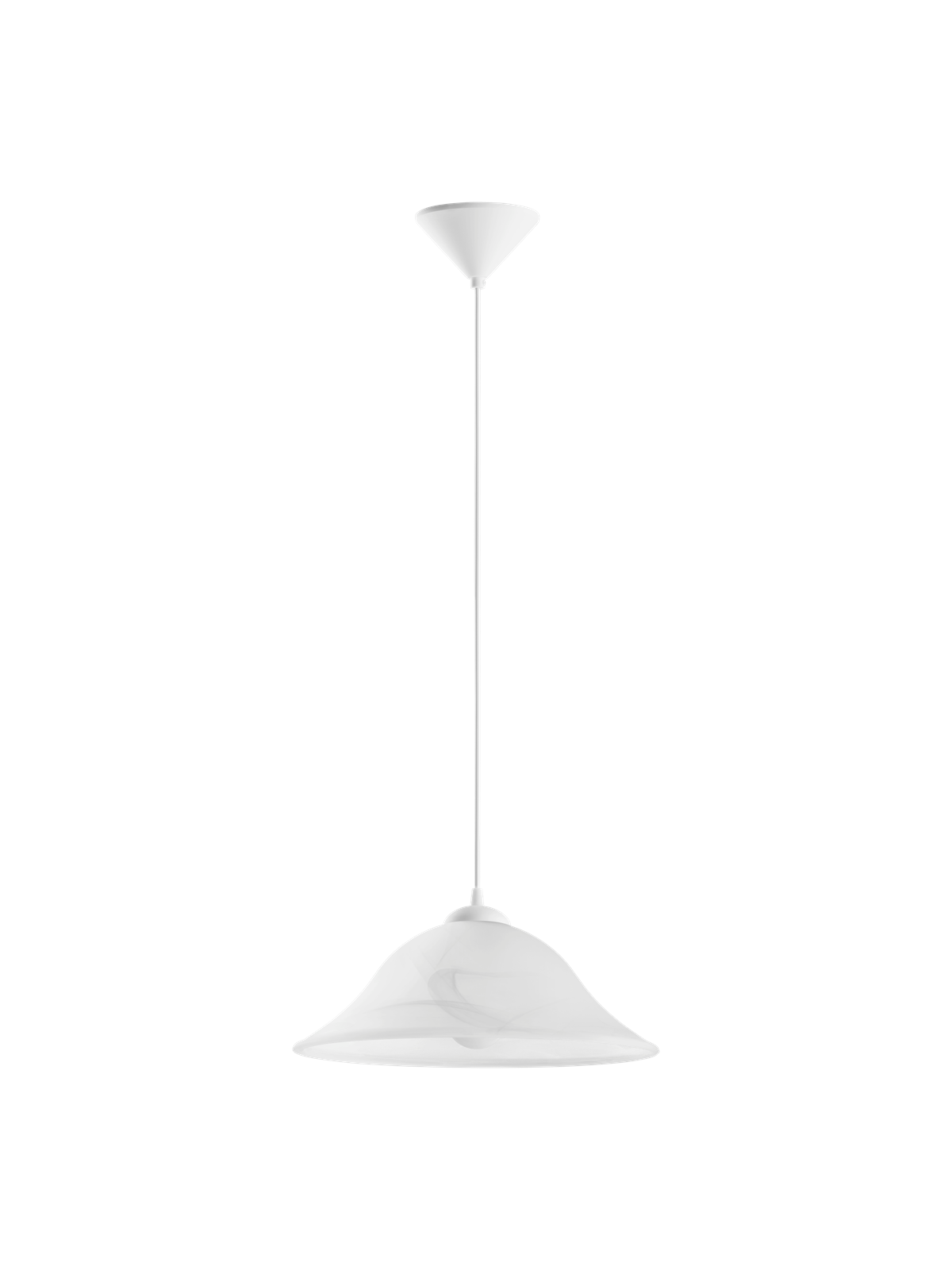 EGLO ALBANY pendel, hvid alabast, Lampe